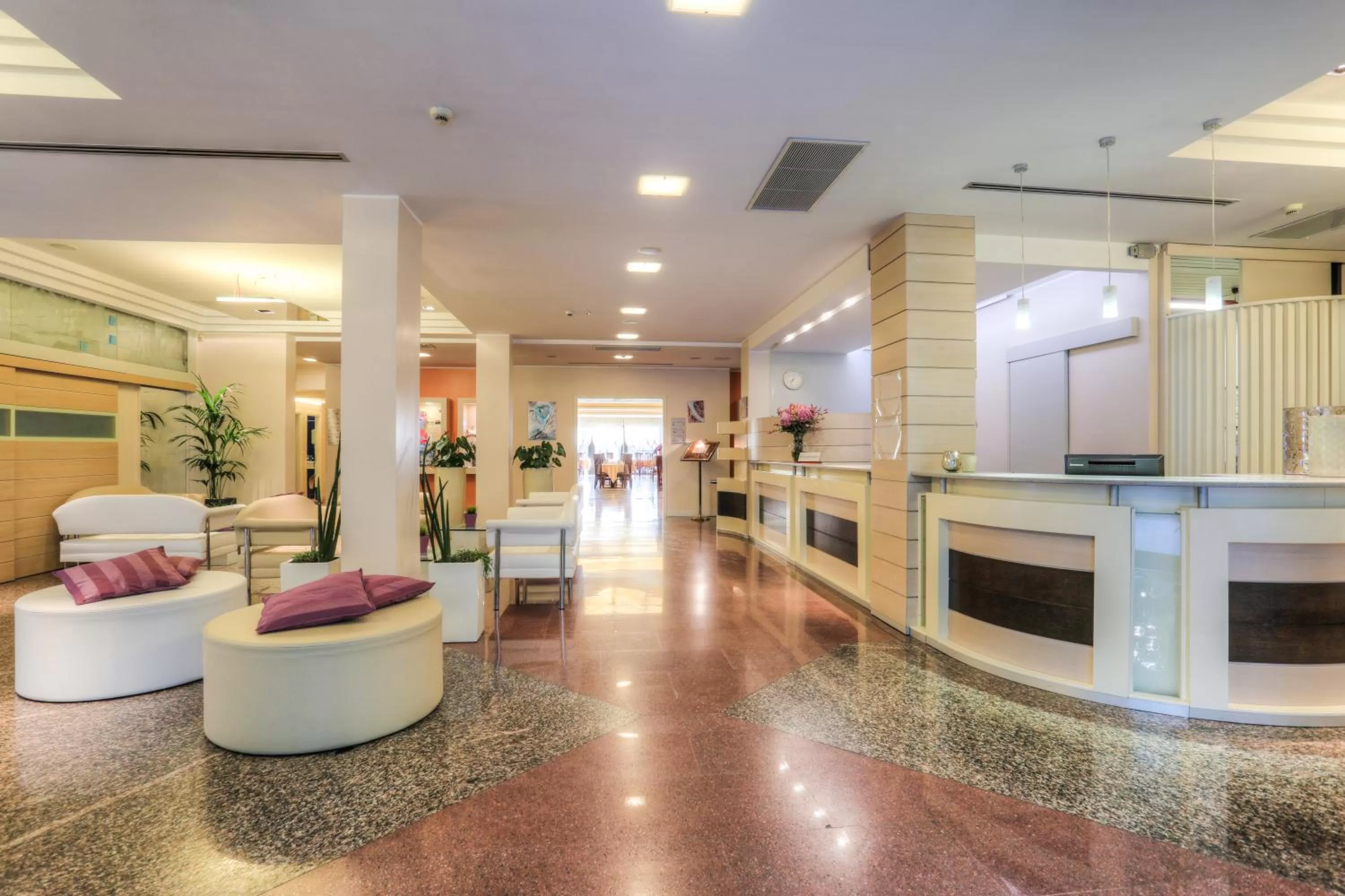 Lobby or reception in Hotel Boemia