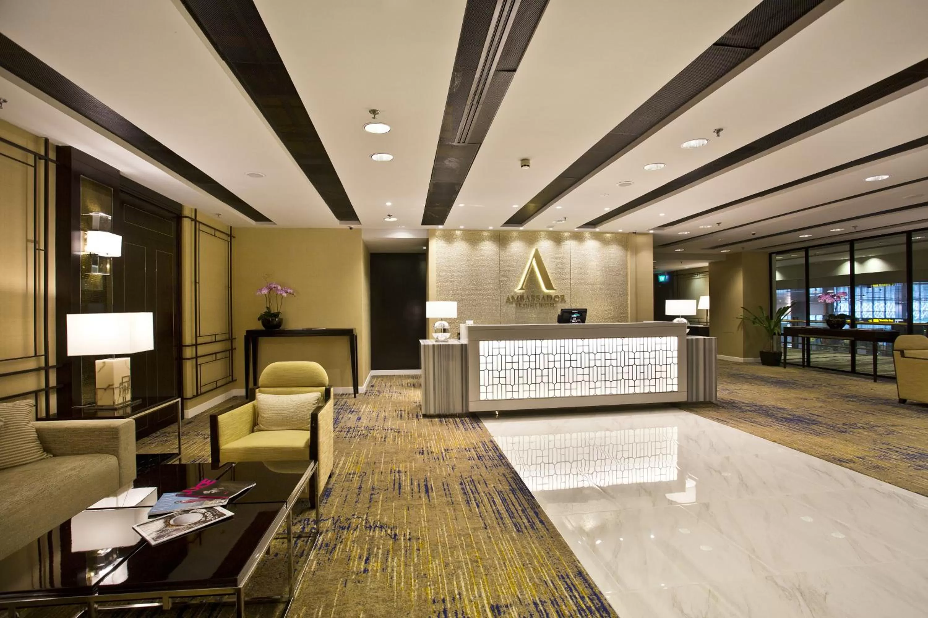 Lobby or reception in Ambassador Transit Hotel - Terminal 3