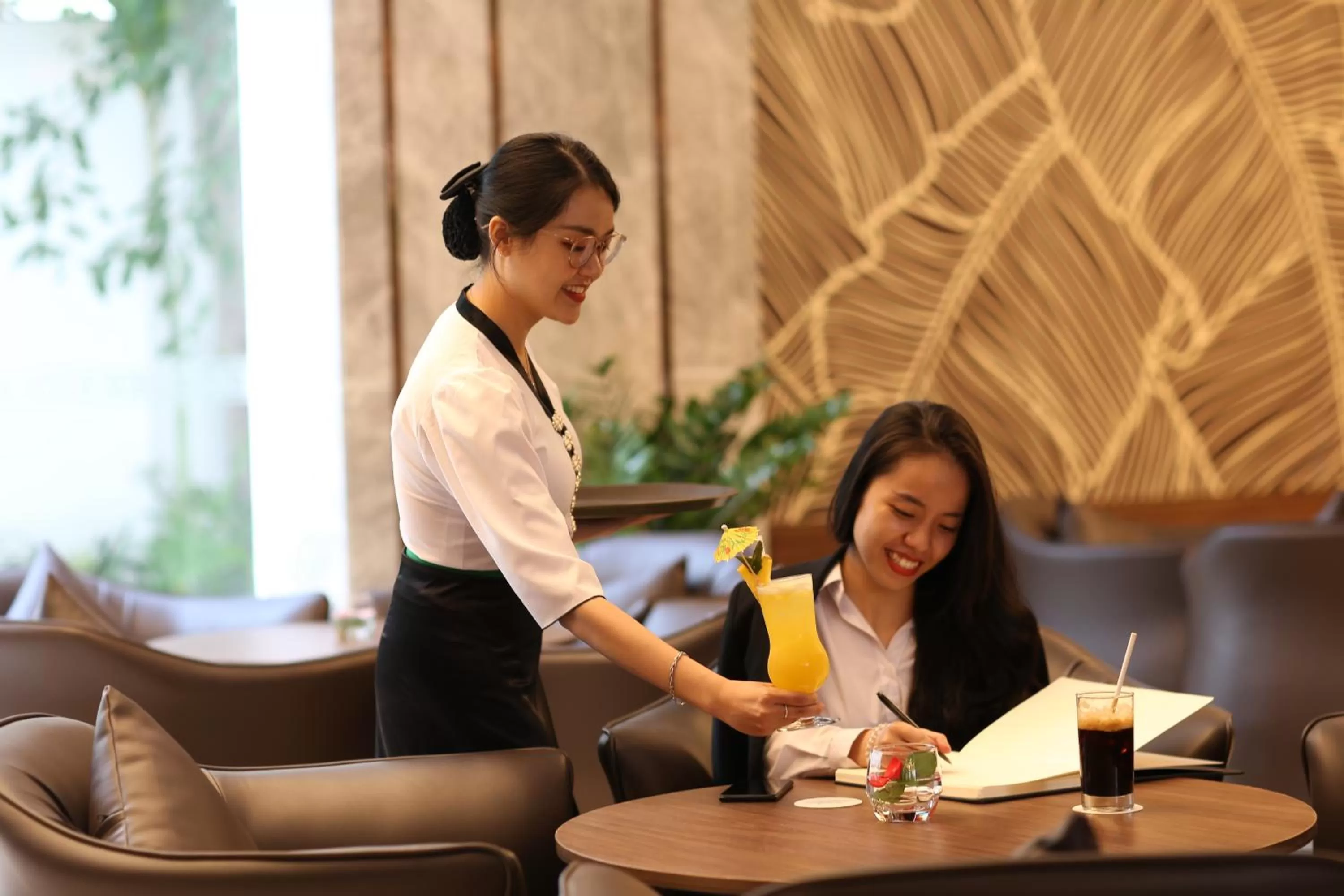 Staff in Muong Thanh Luxury Saigon Hotel