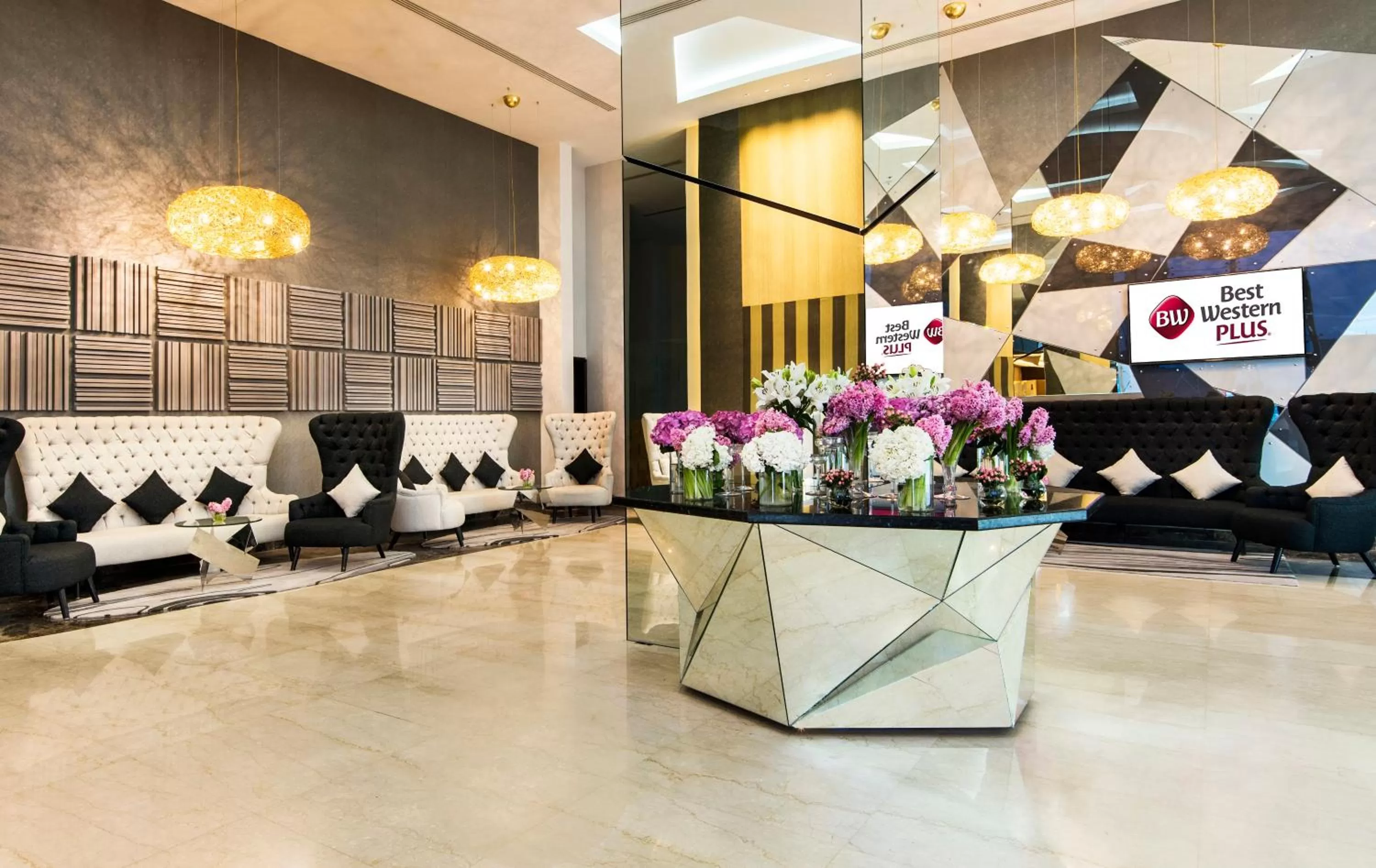 Lobby or reception in Best Western Plus Doha