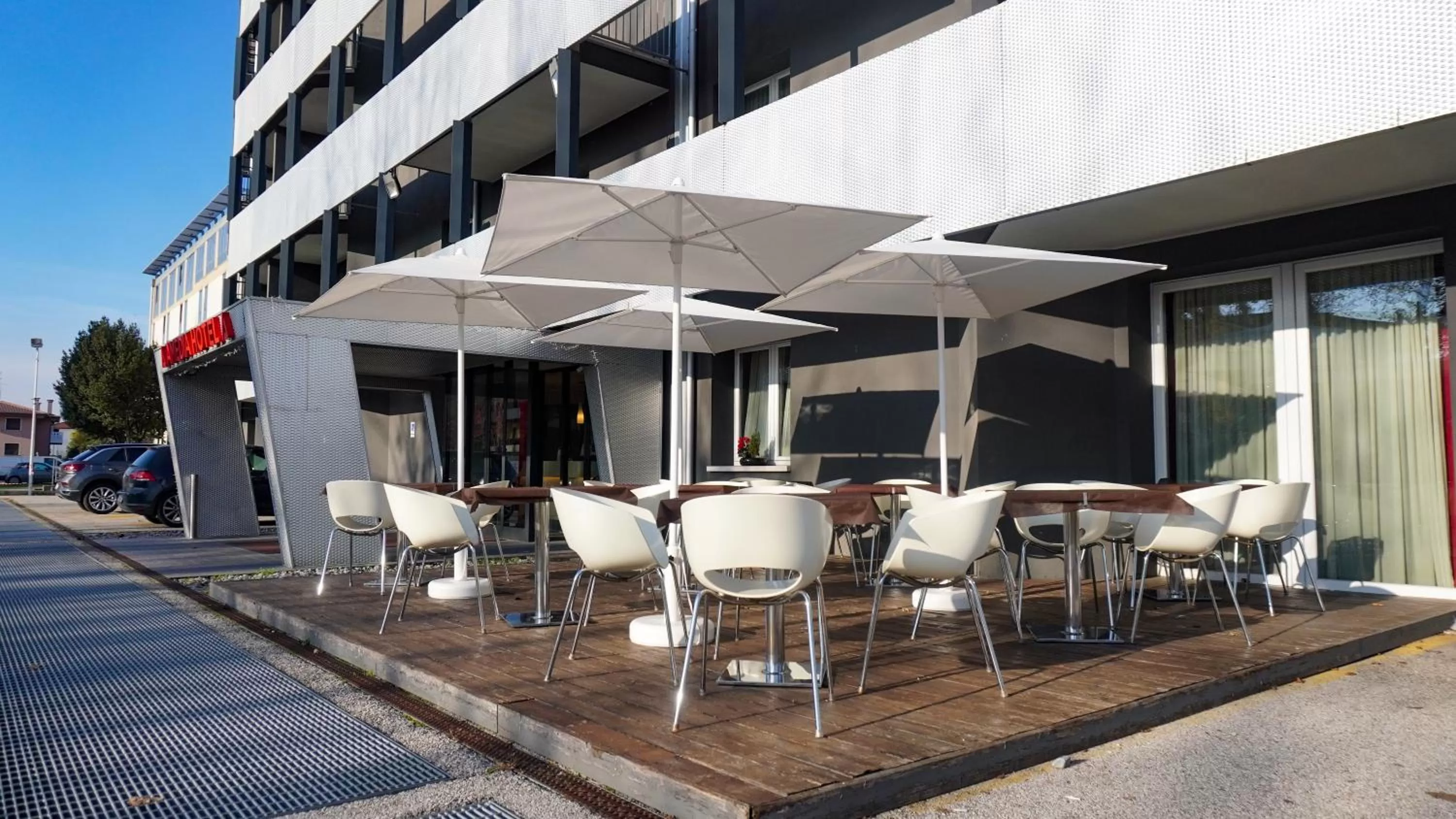 Balcony/Terrace in AMEDIA Hotel