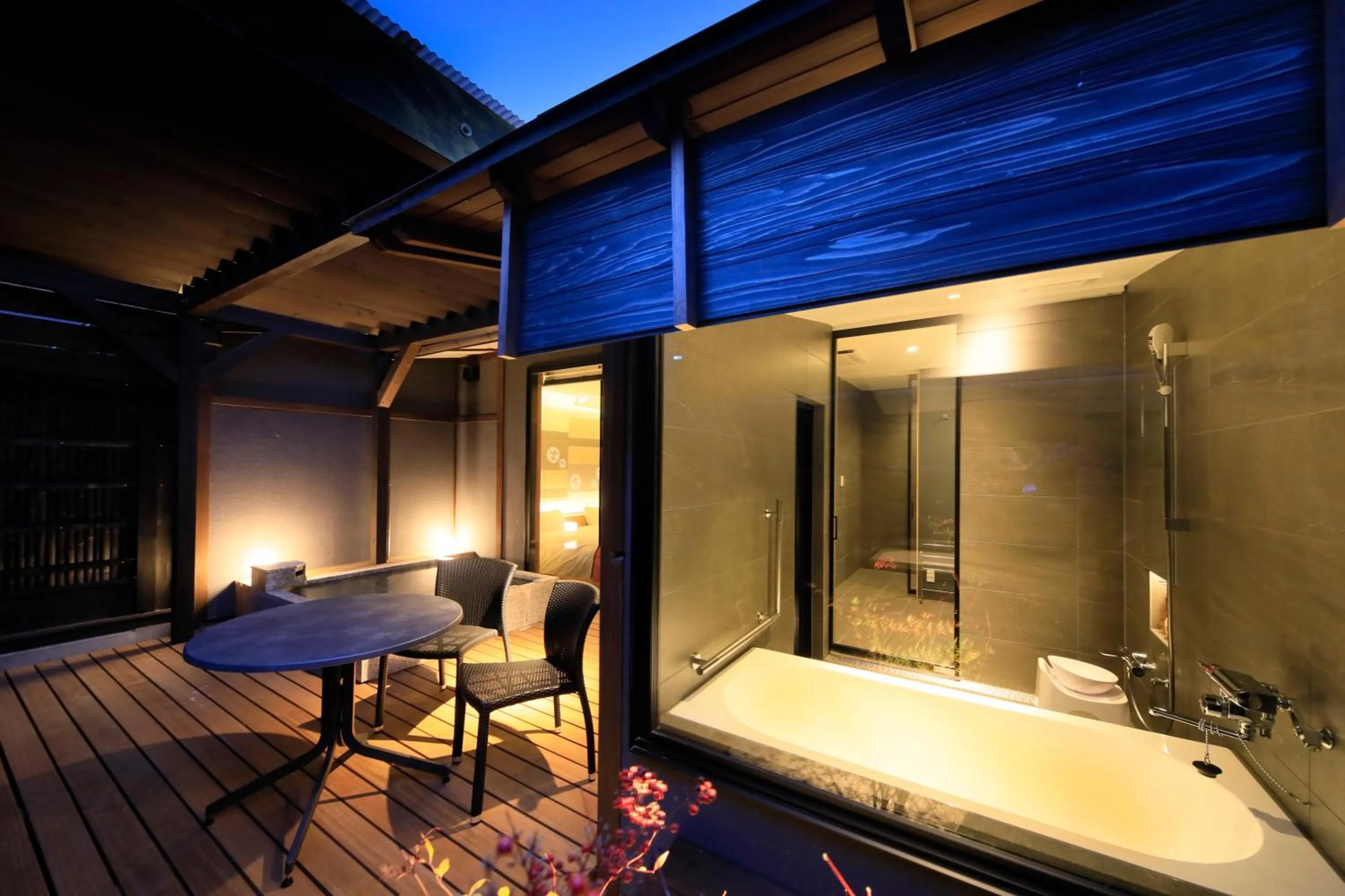 Night in Fuji Onsenji Yumedono