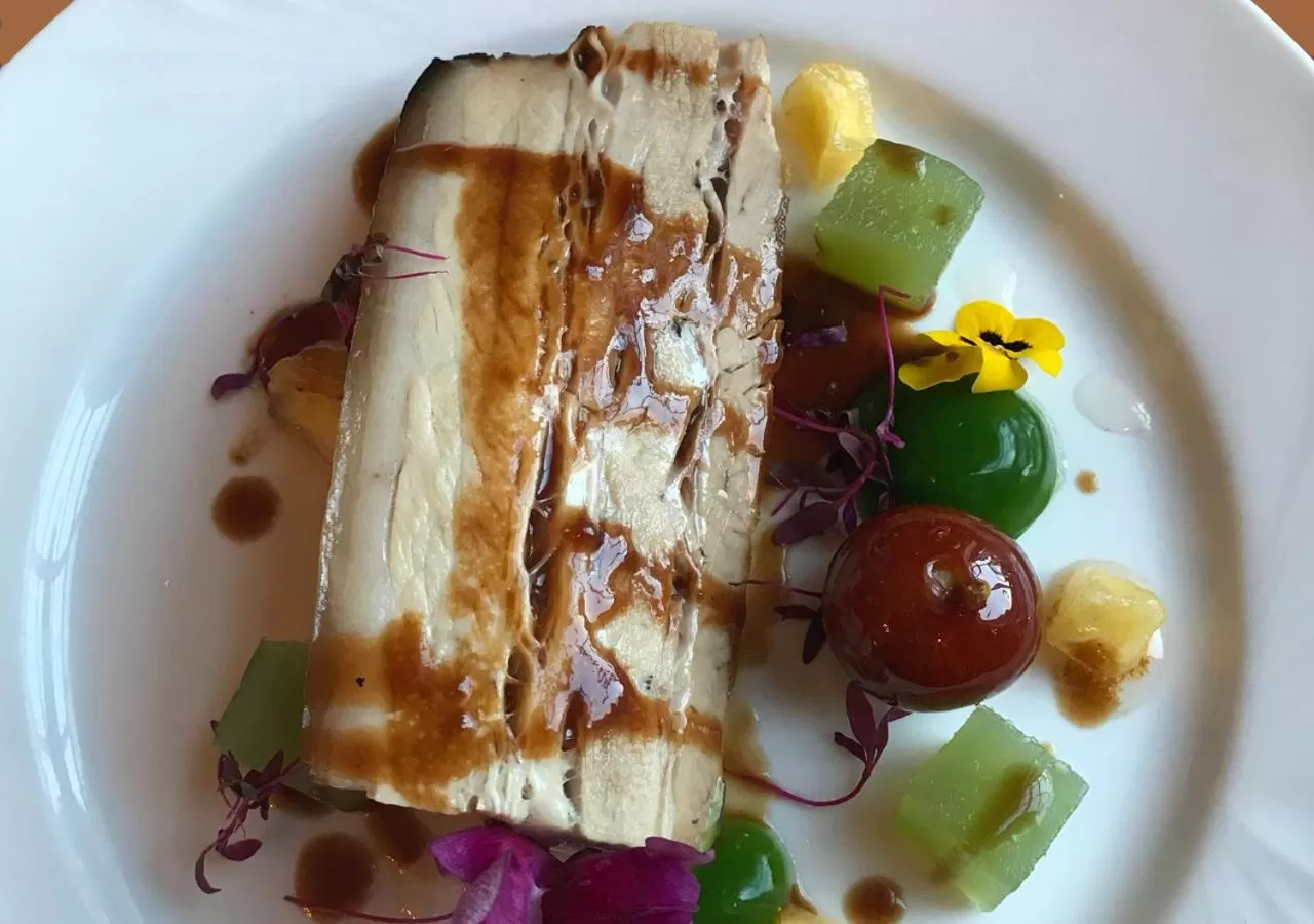 Food close-up in The Izaak Walton Country House Hotel - Dovedale
