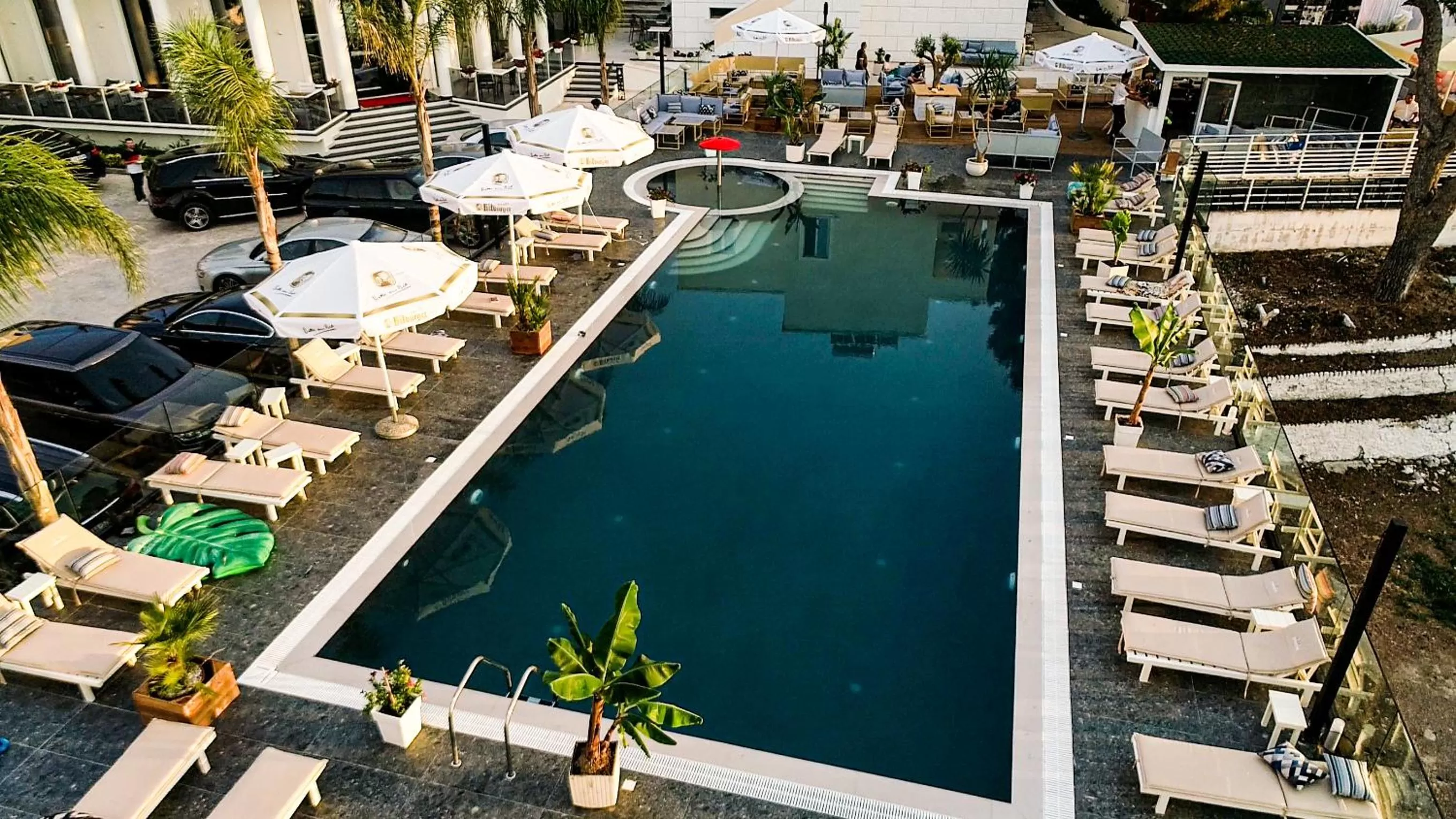 Day in Le Palazzine Hotel