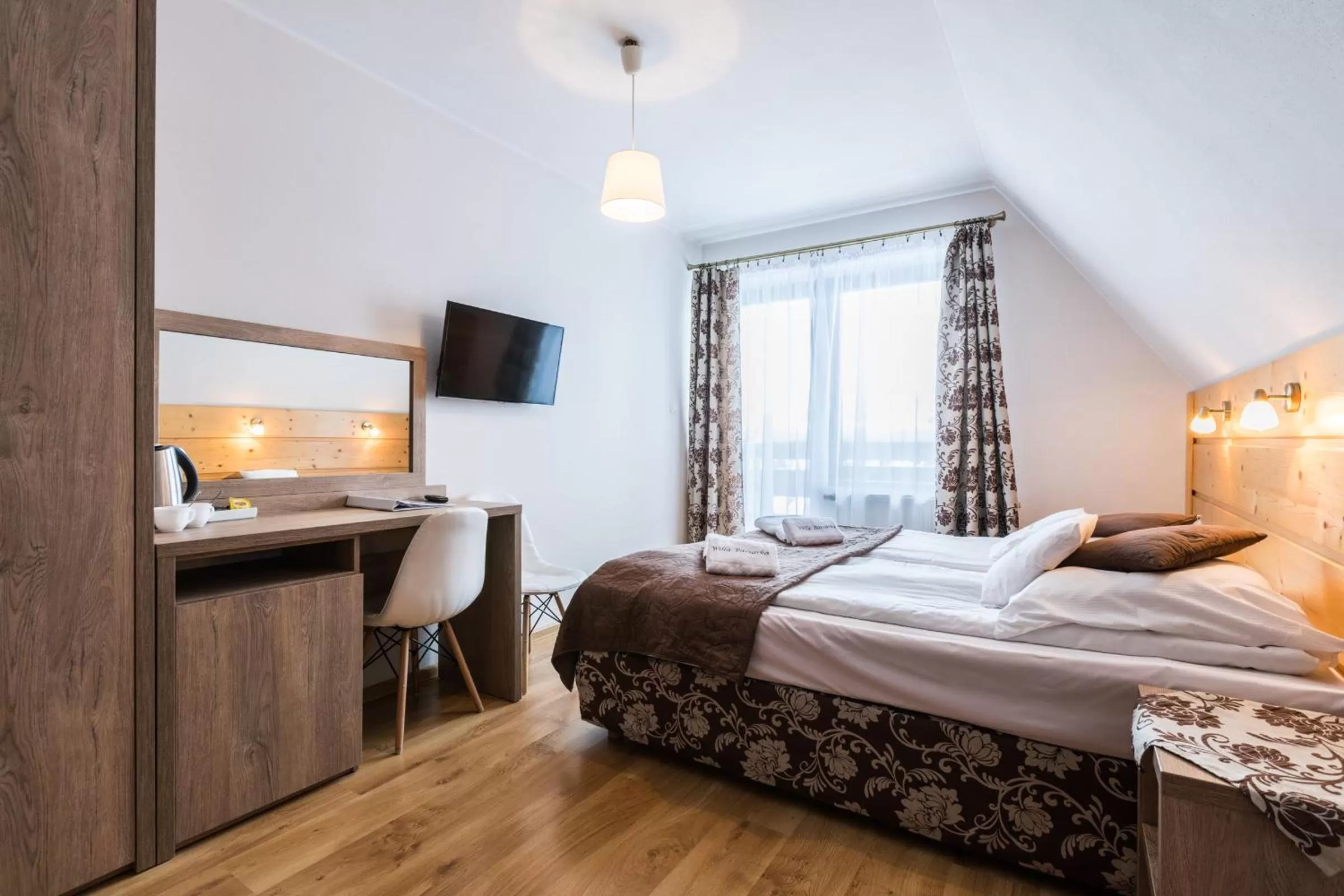 Photo of the whole room, Bed in Willa Baciarka-basen, sauny i jacuzzi