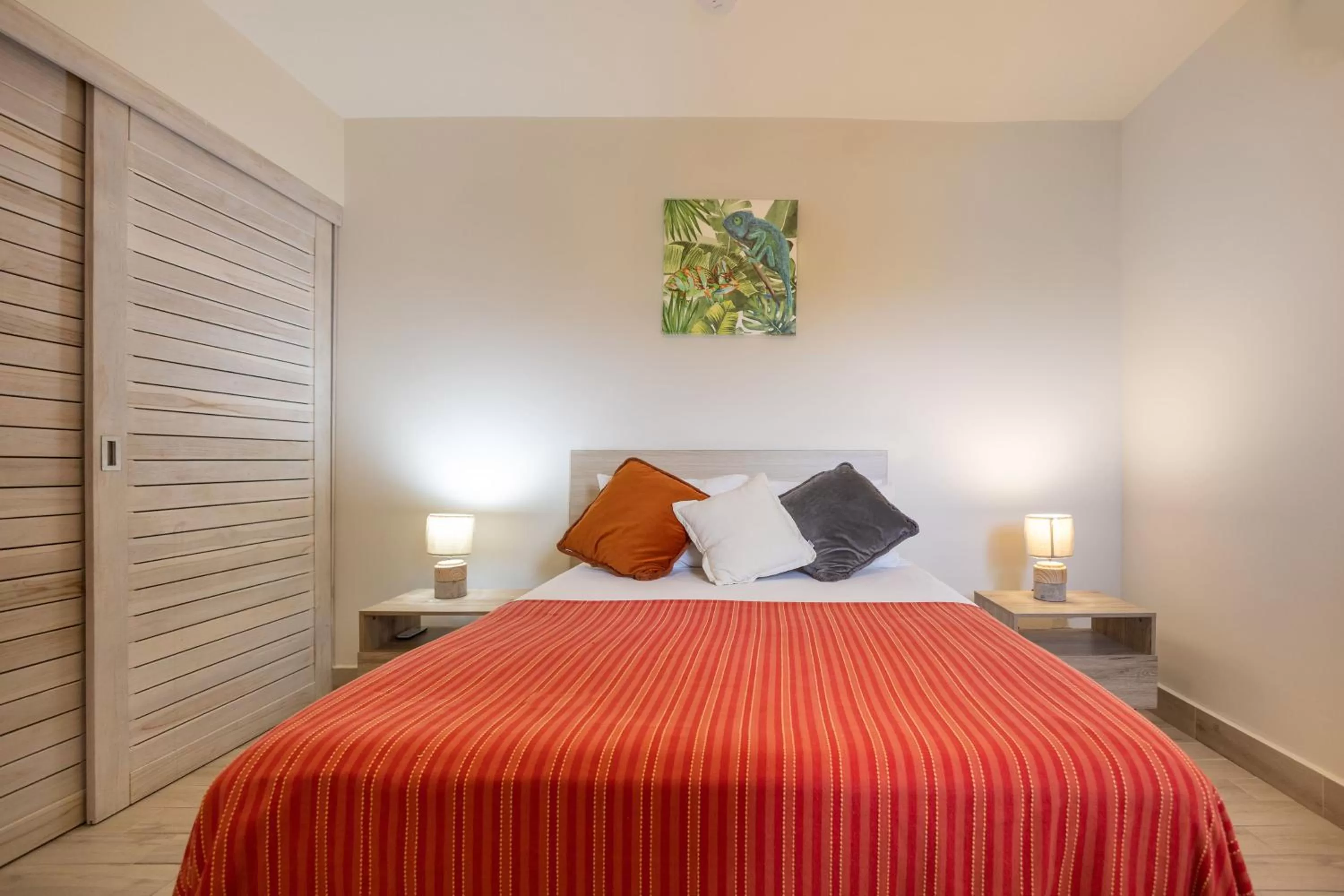 Bed in Playa Caracol Residences