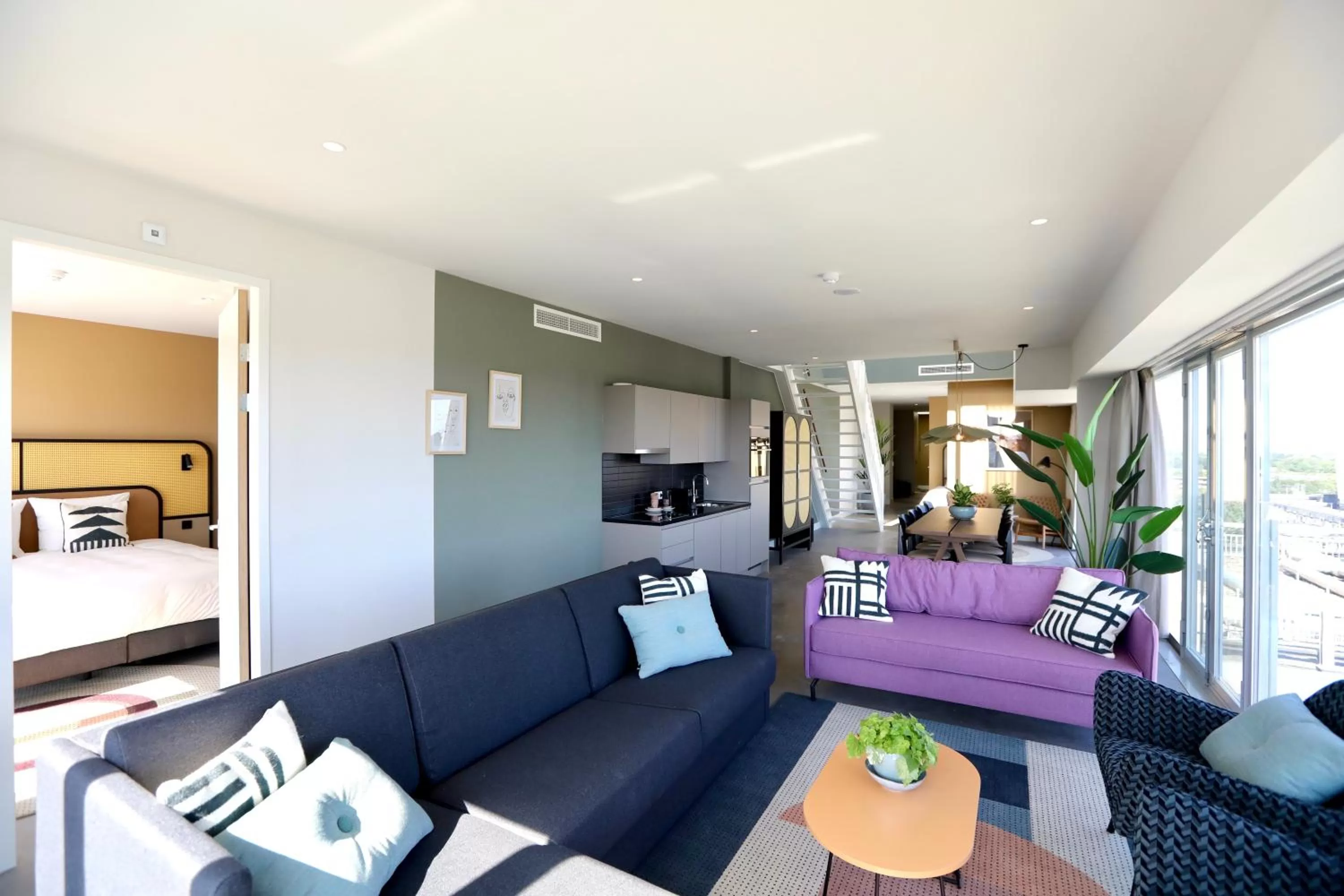 Living room in Cityden BoLo District