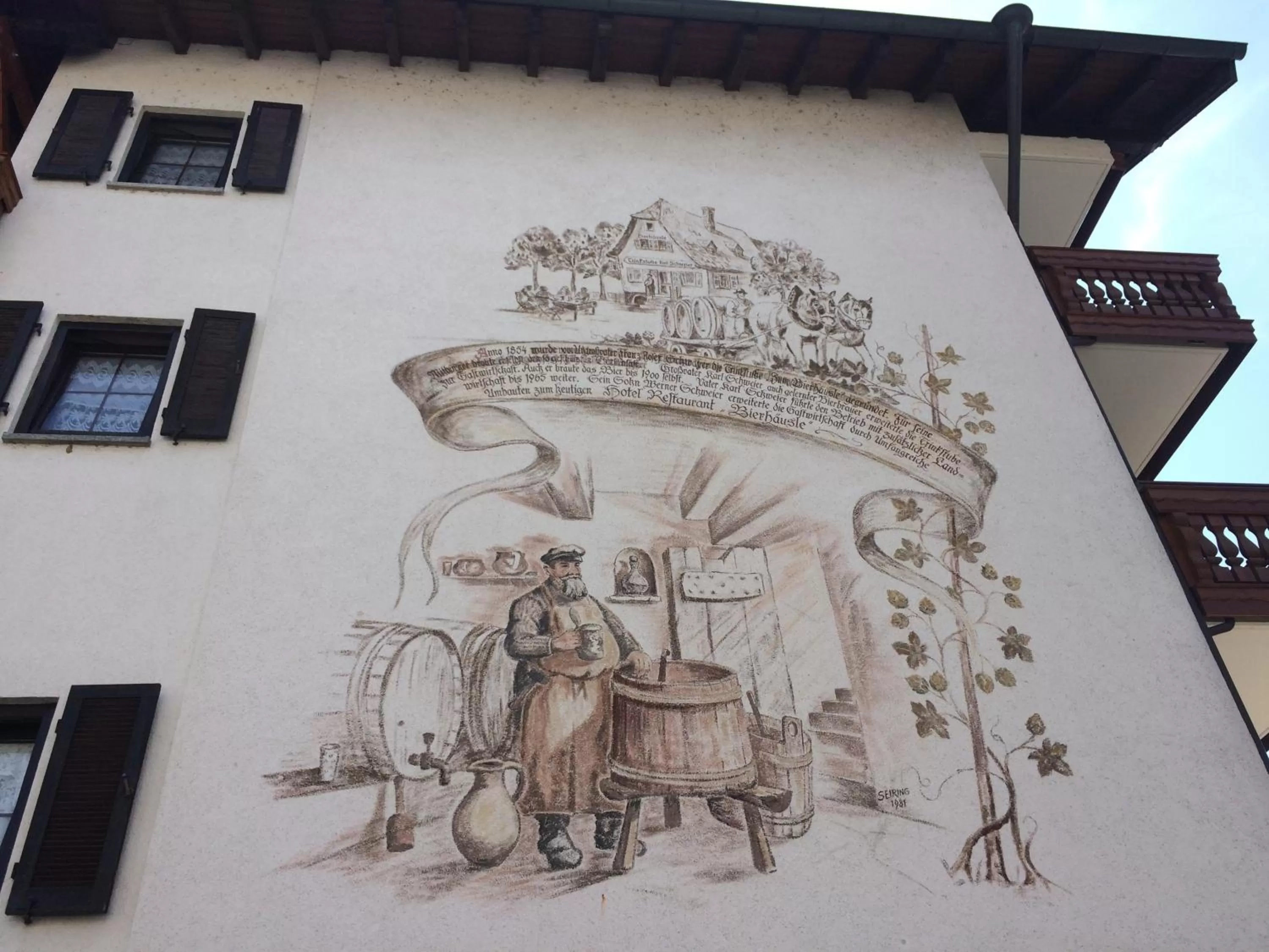 Facade/entrance in Hotel-Restaurant Bierhäusle