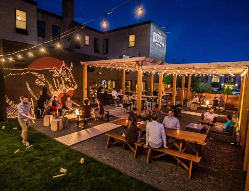 Property building in The Oxbow Hotel