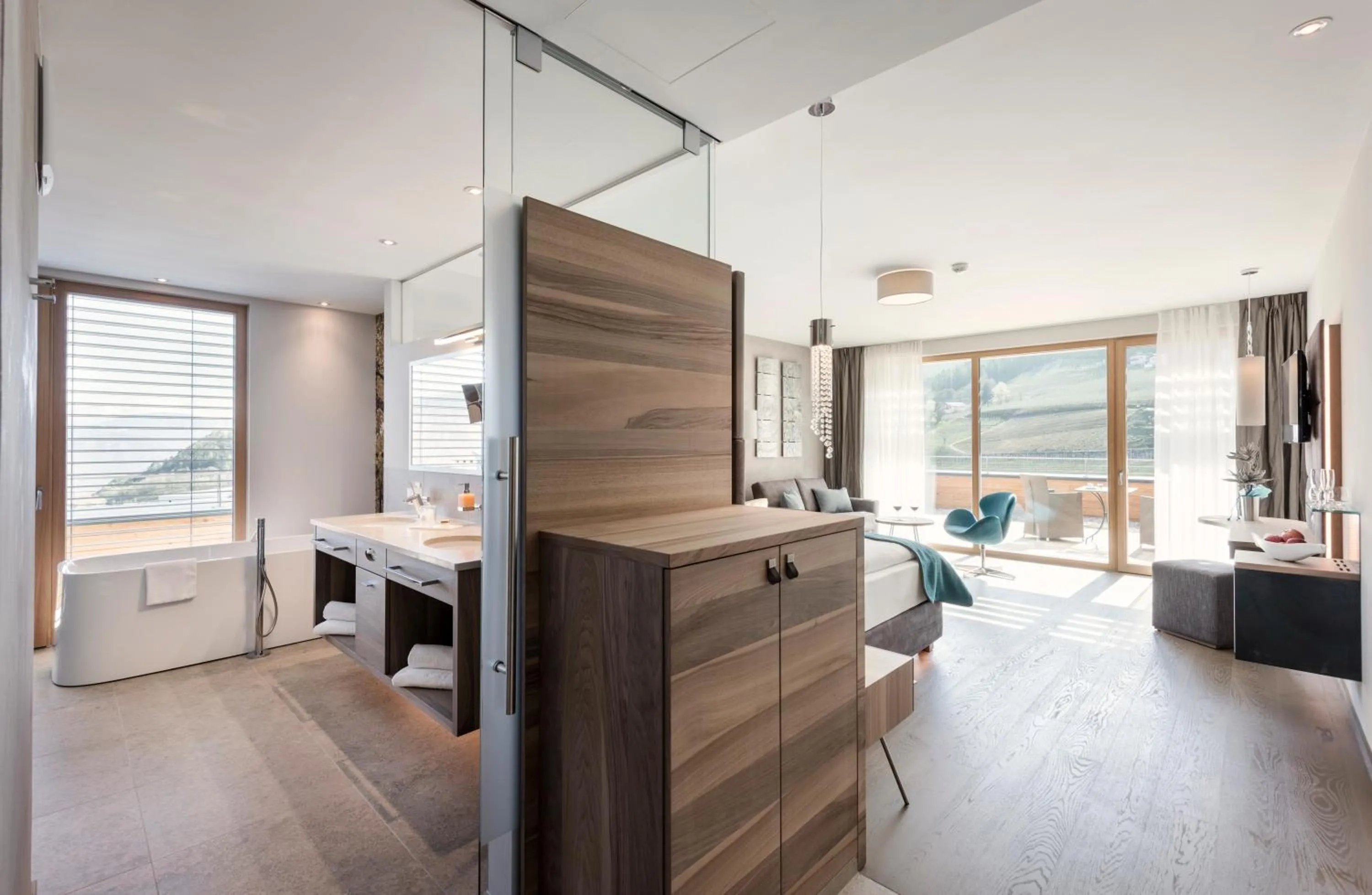 Photo of the whole room, Bed in ALPIANA - green luxury Dolce Vita Hotel