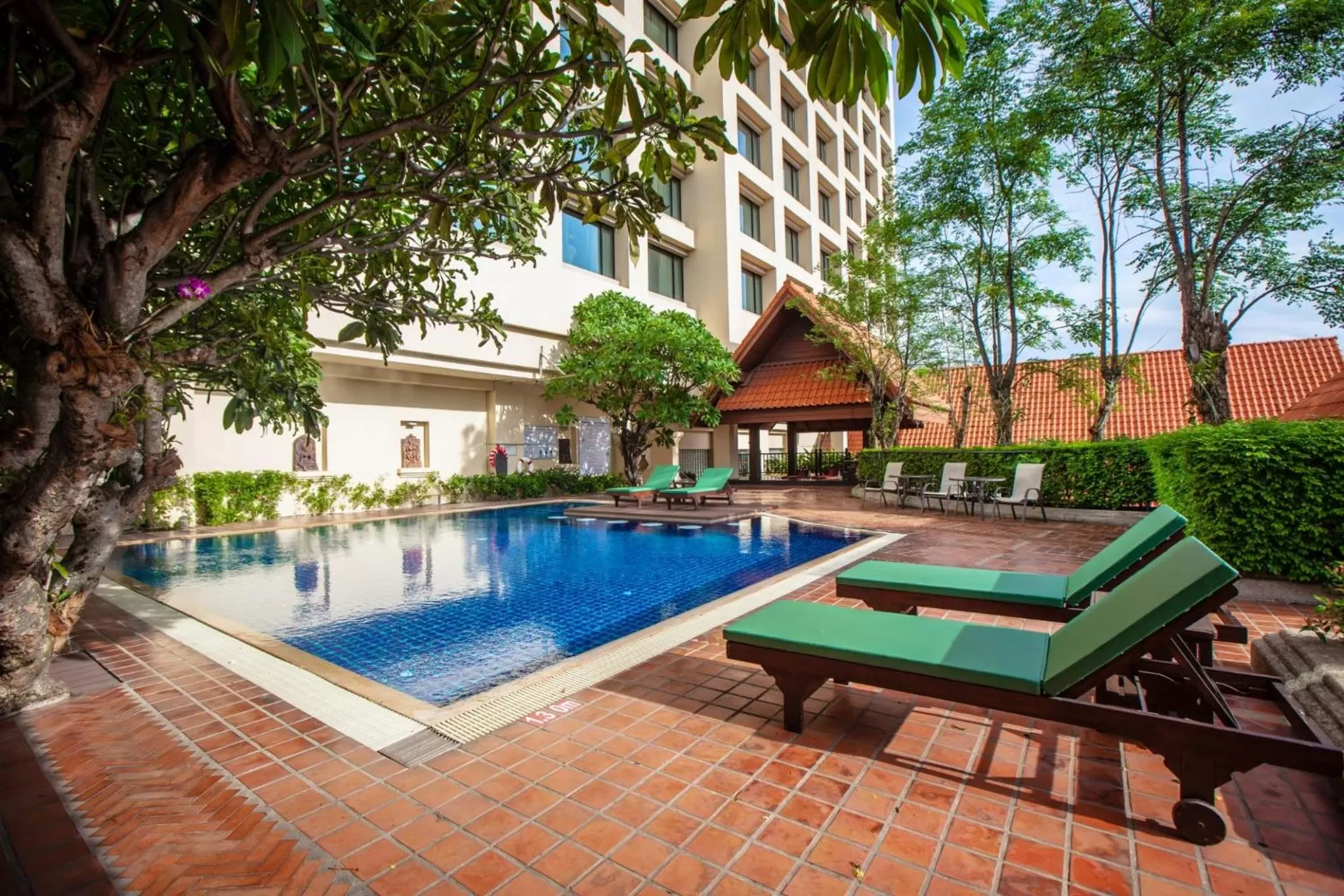 Garden view in Chiangmai Grandview Hotel & Convention Center