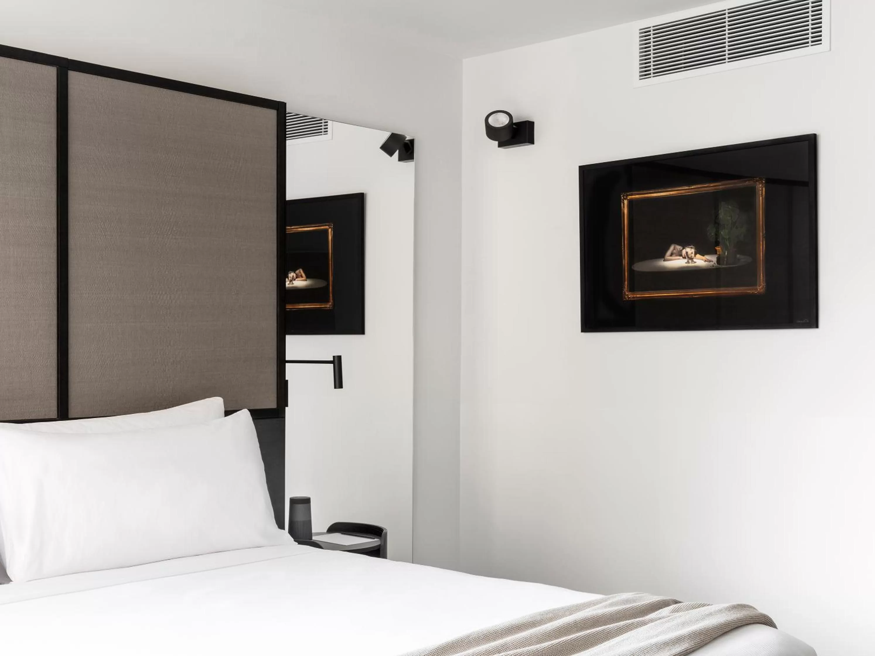 Bedroom, Bed in Lancemore Crossley St. Melbourne