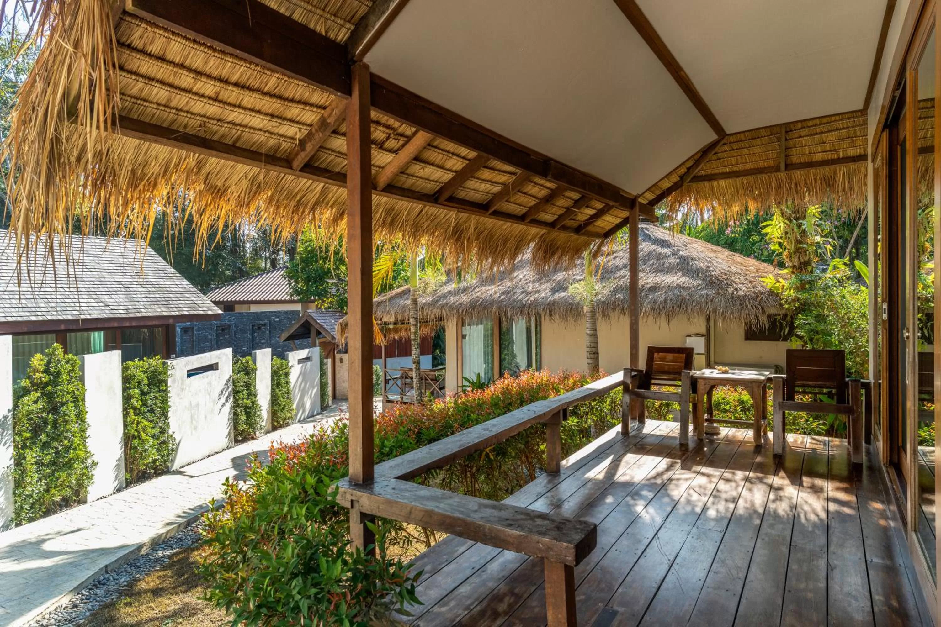 Balcony/Terrace in The Beach Natural Resort Koh Kood
