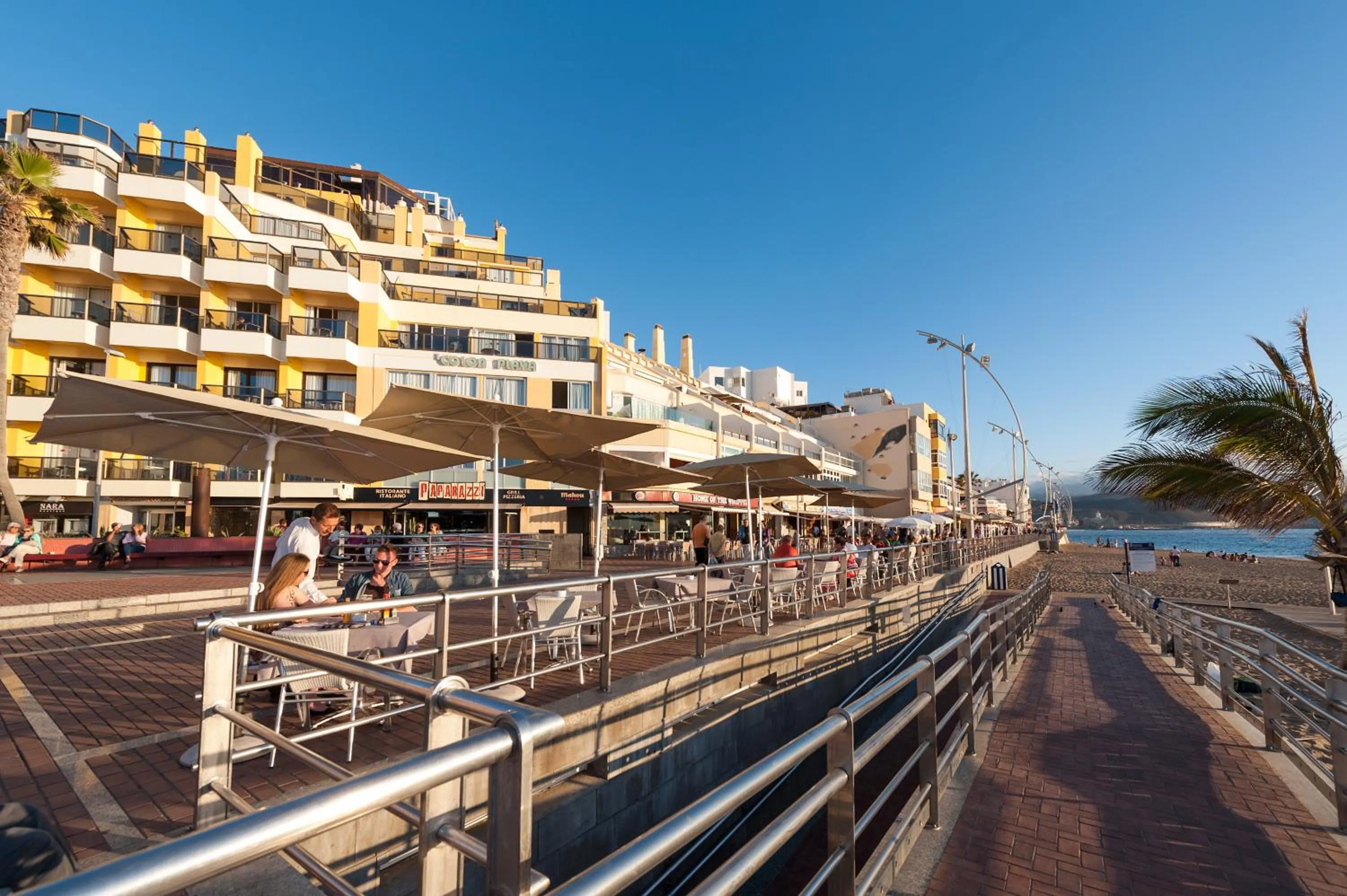 Beach in Apartamentos Colón Playa