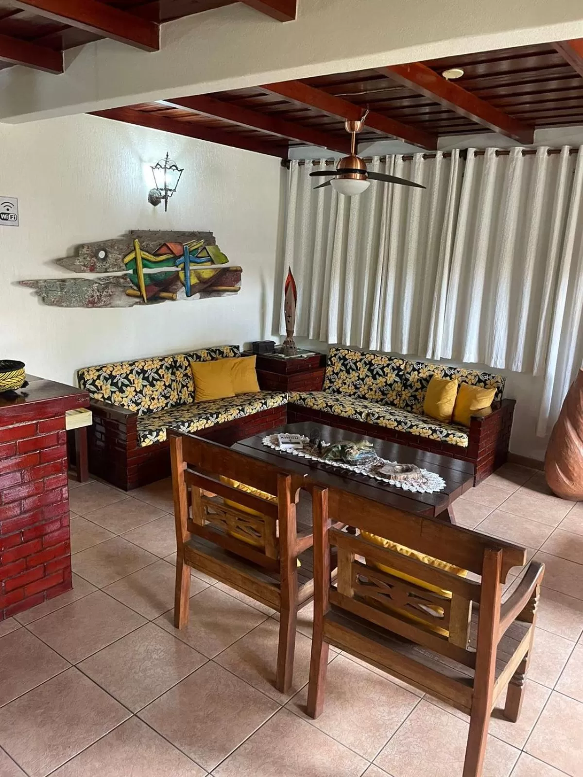 Lobby or reception in Pousada Do Suiá