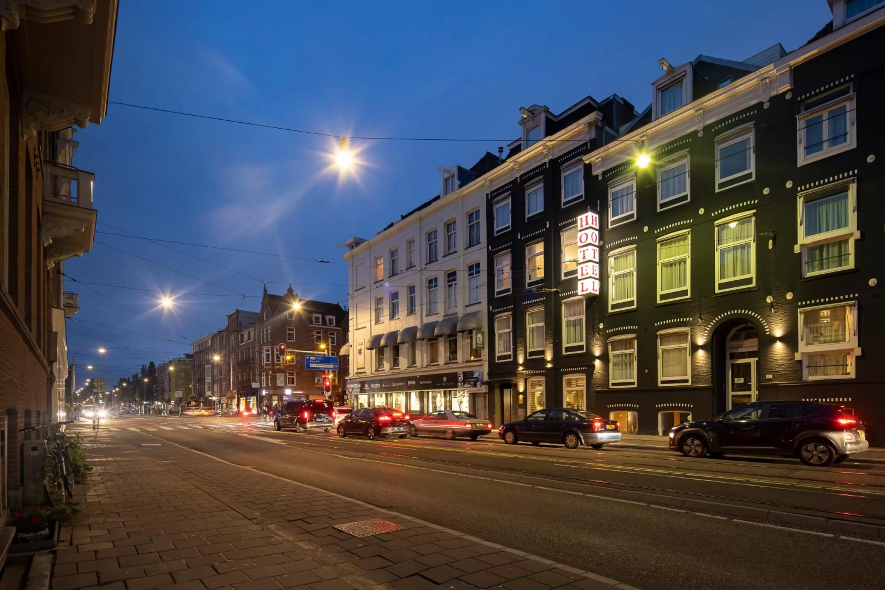 Property building in Huygens Place Amsterdam