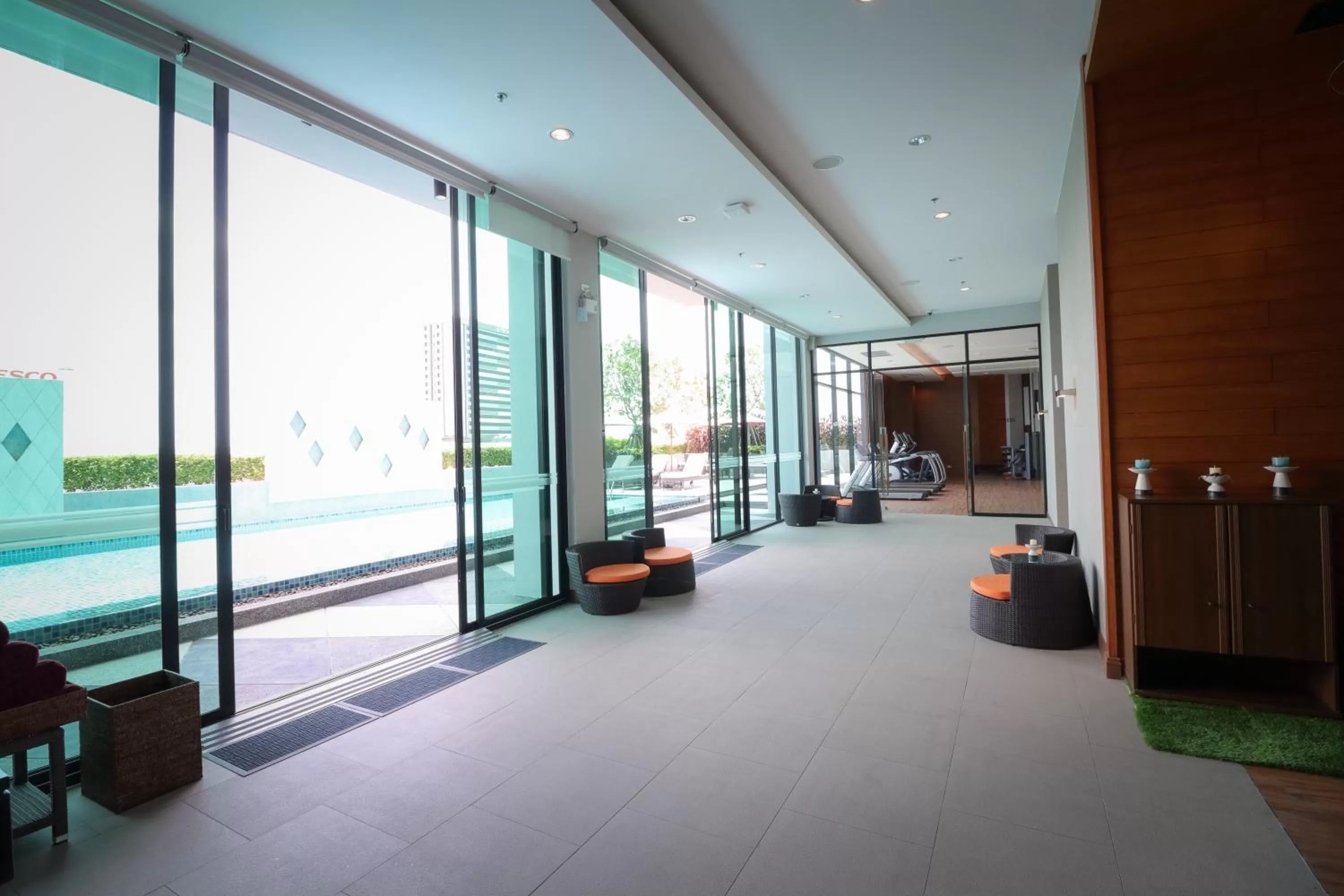 Seating area in Grand Fortune Hotel Nakhon Si Thammarat