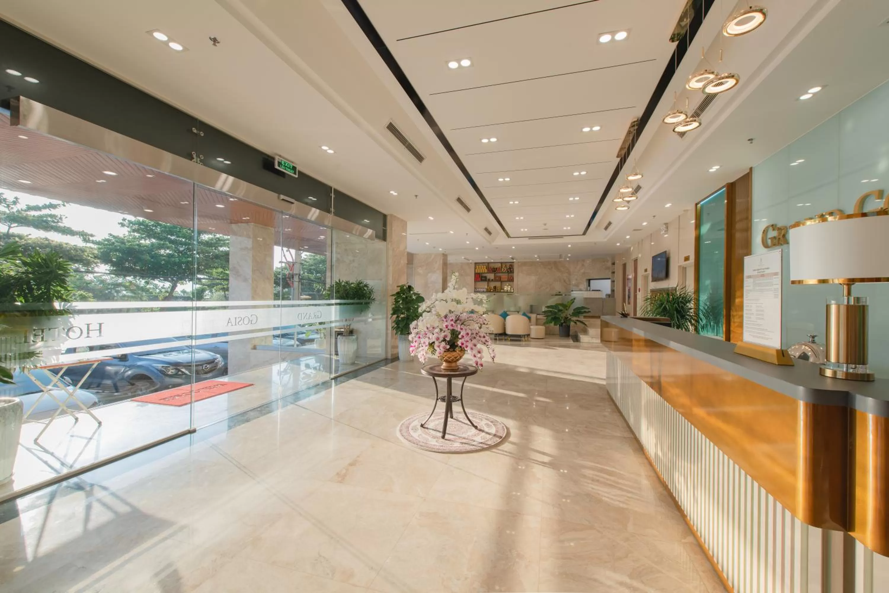 Lobby or reception in Grand Gosia Hotel
