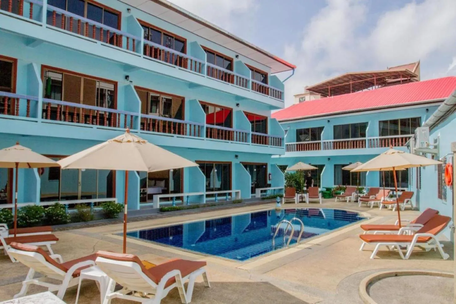 Balcony/Terrace in Cozy Residence Nanai