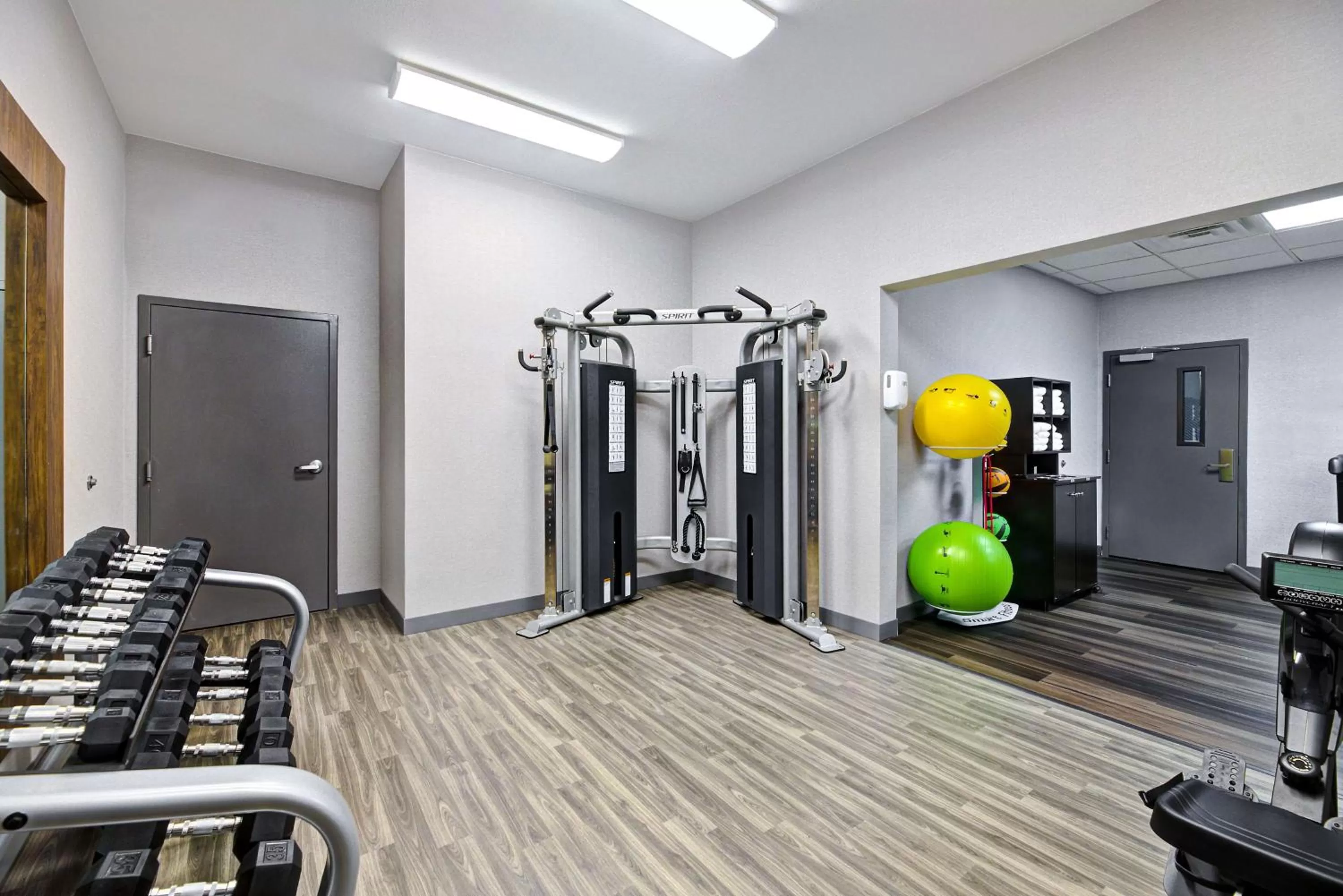 Fitness centre/facilities in Hampton Inn & Suites Nacogdoches