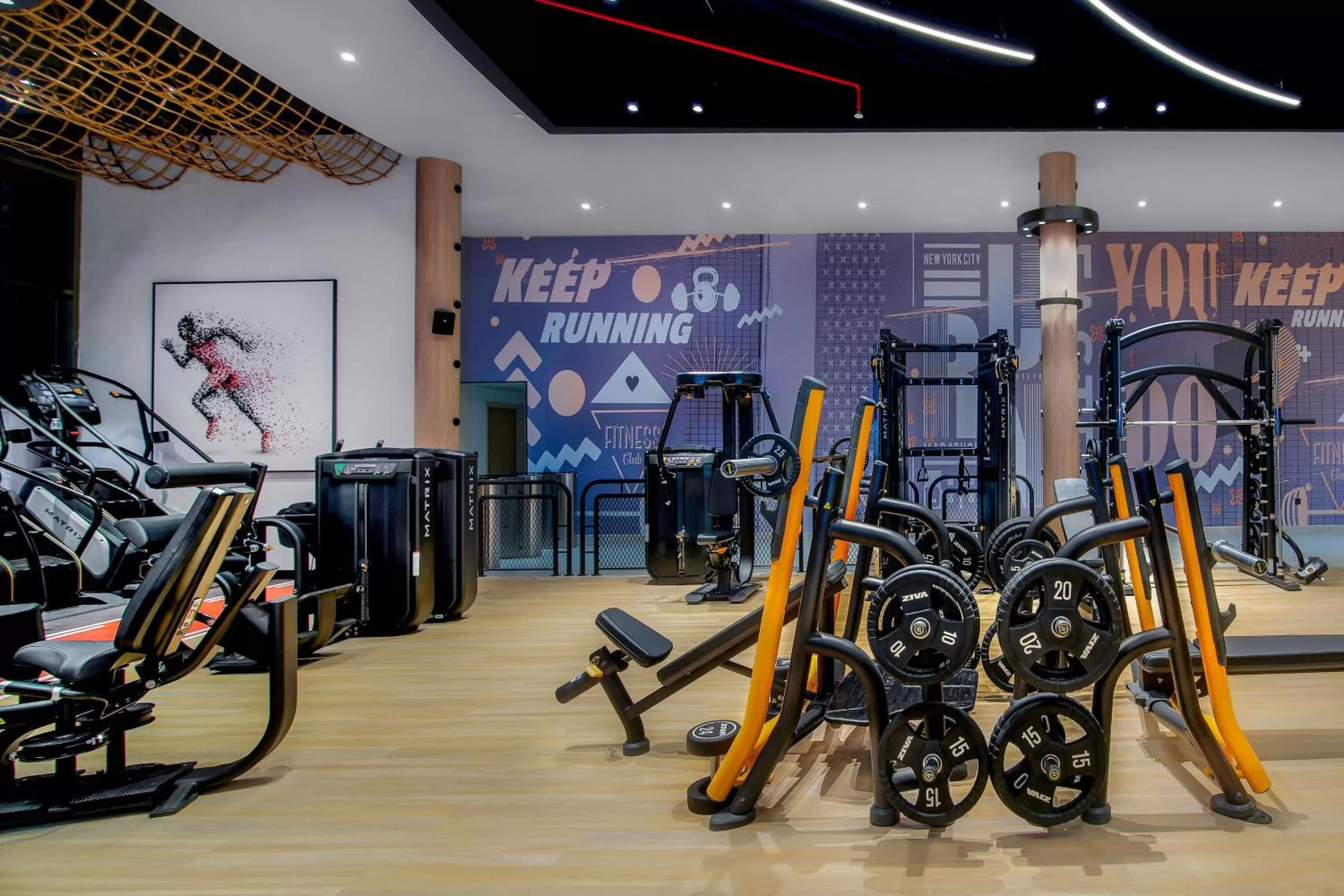 Fitness centre/facilities in Sheraton Abu Dhabi Hotel & Resort
