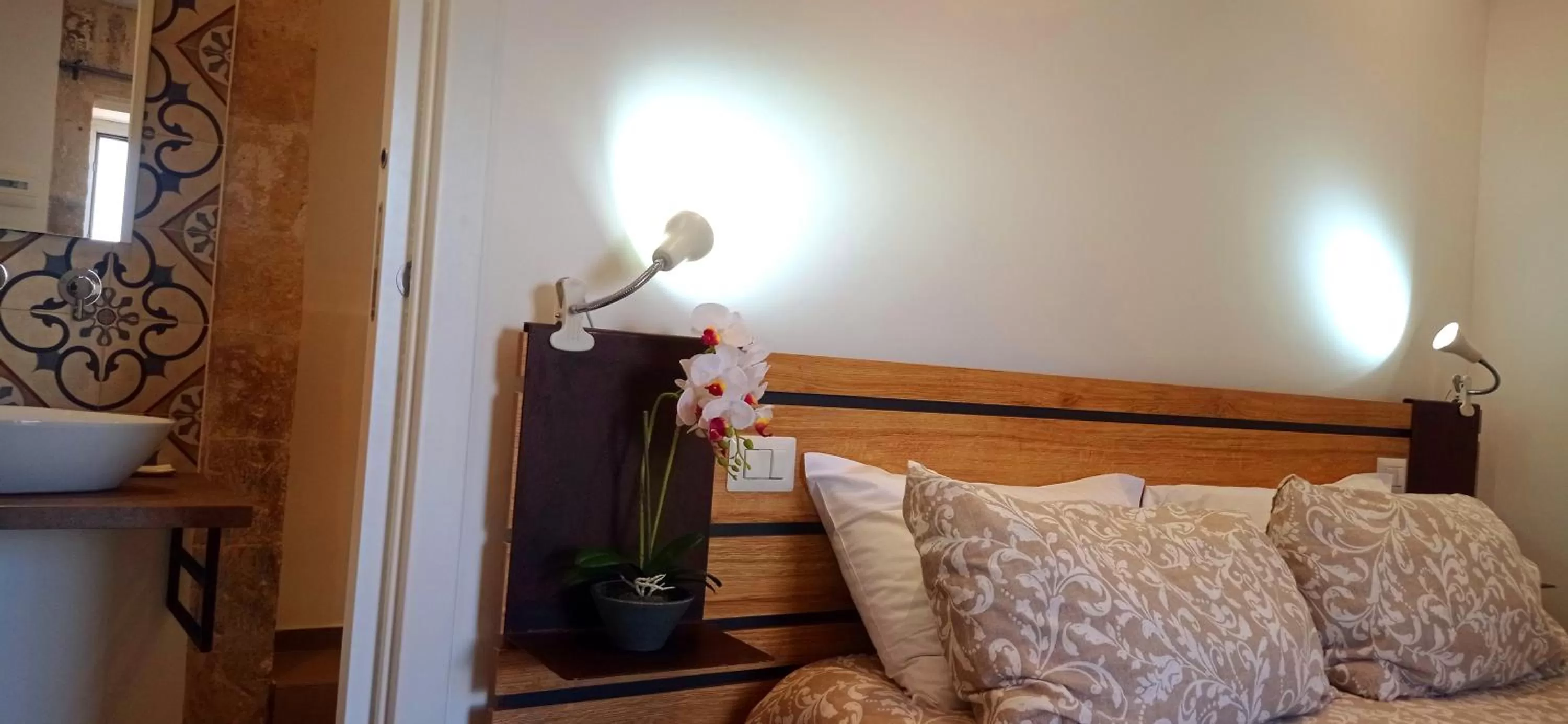 Bed in B&B Cuore Barocco