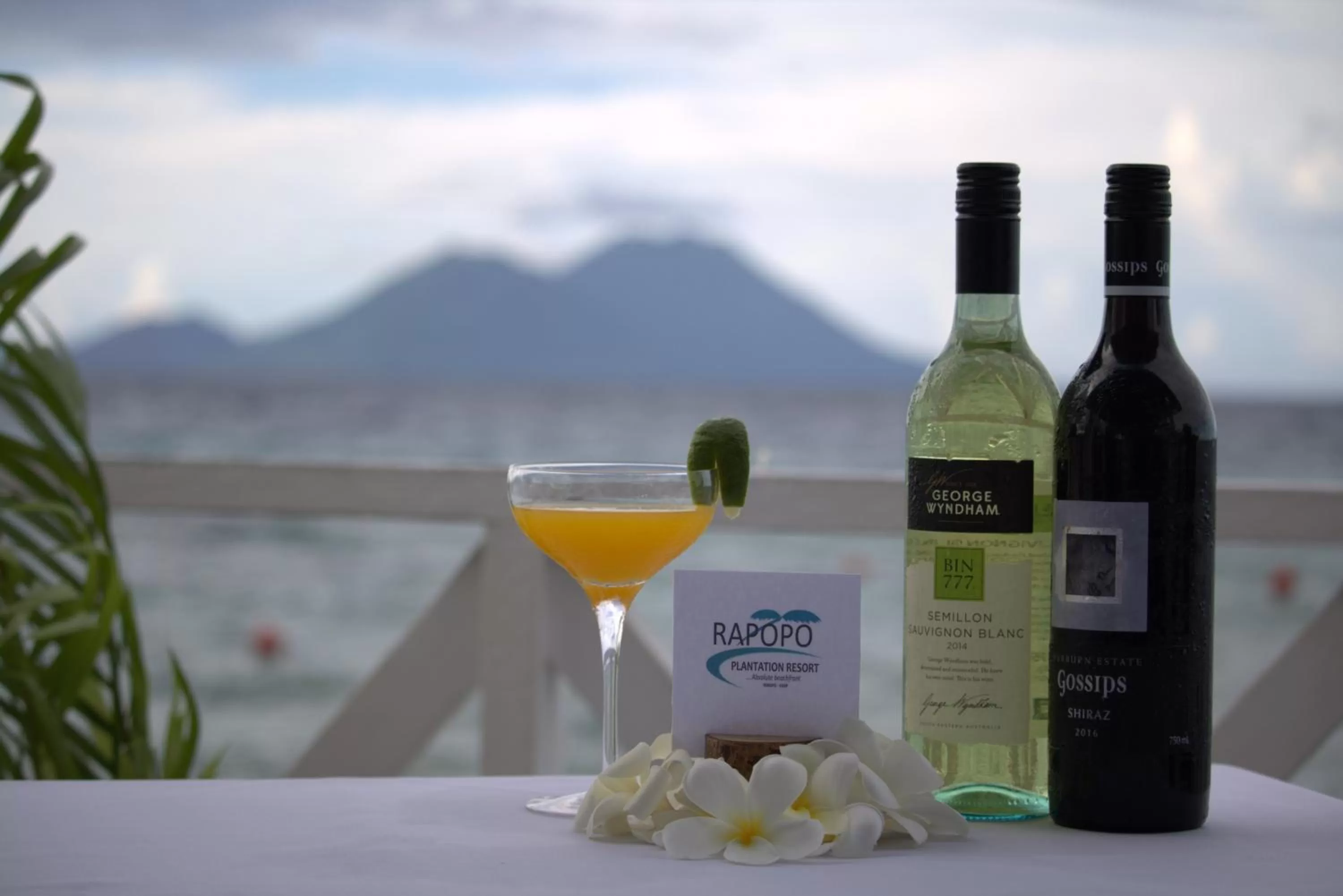 Food and drinks in Rapopo Plantation Resort