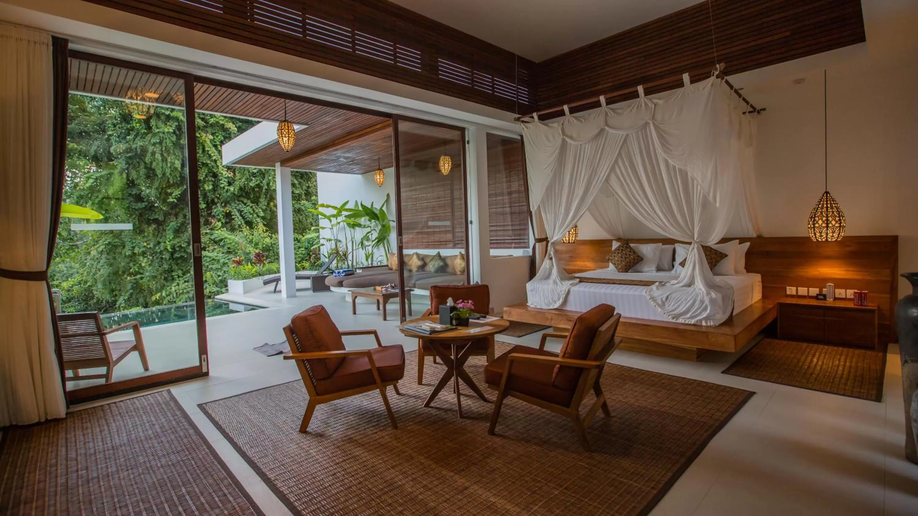 Bed in Cahaya Indah Villas