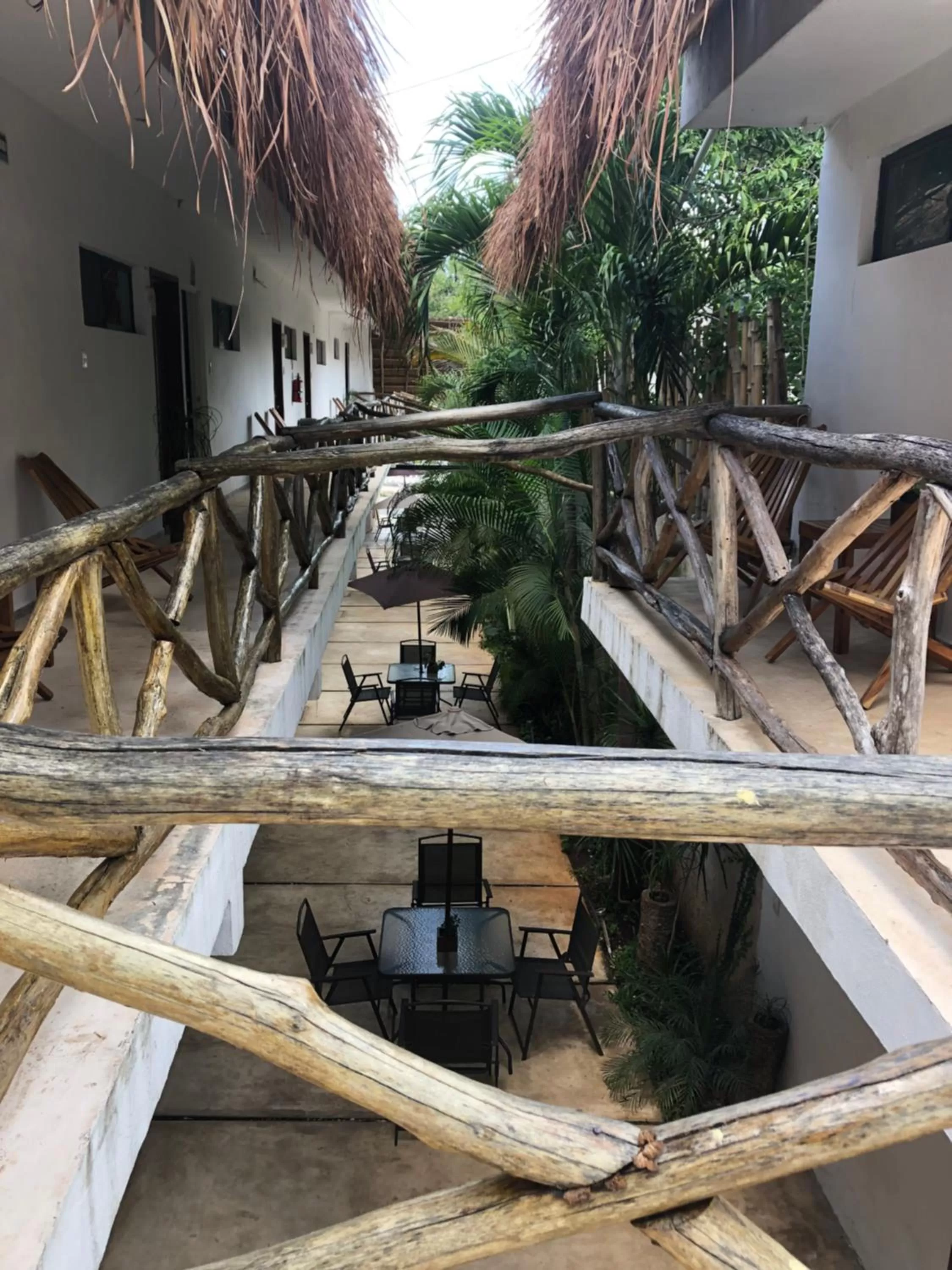 Balcony/Terrace in Hotel Casa Bamboo