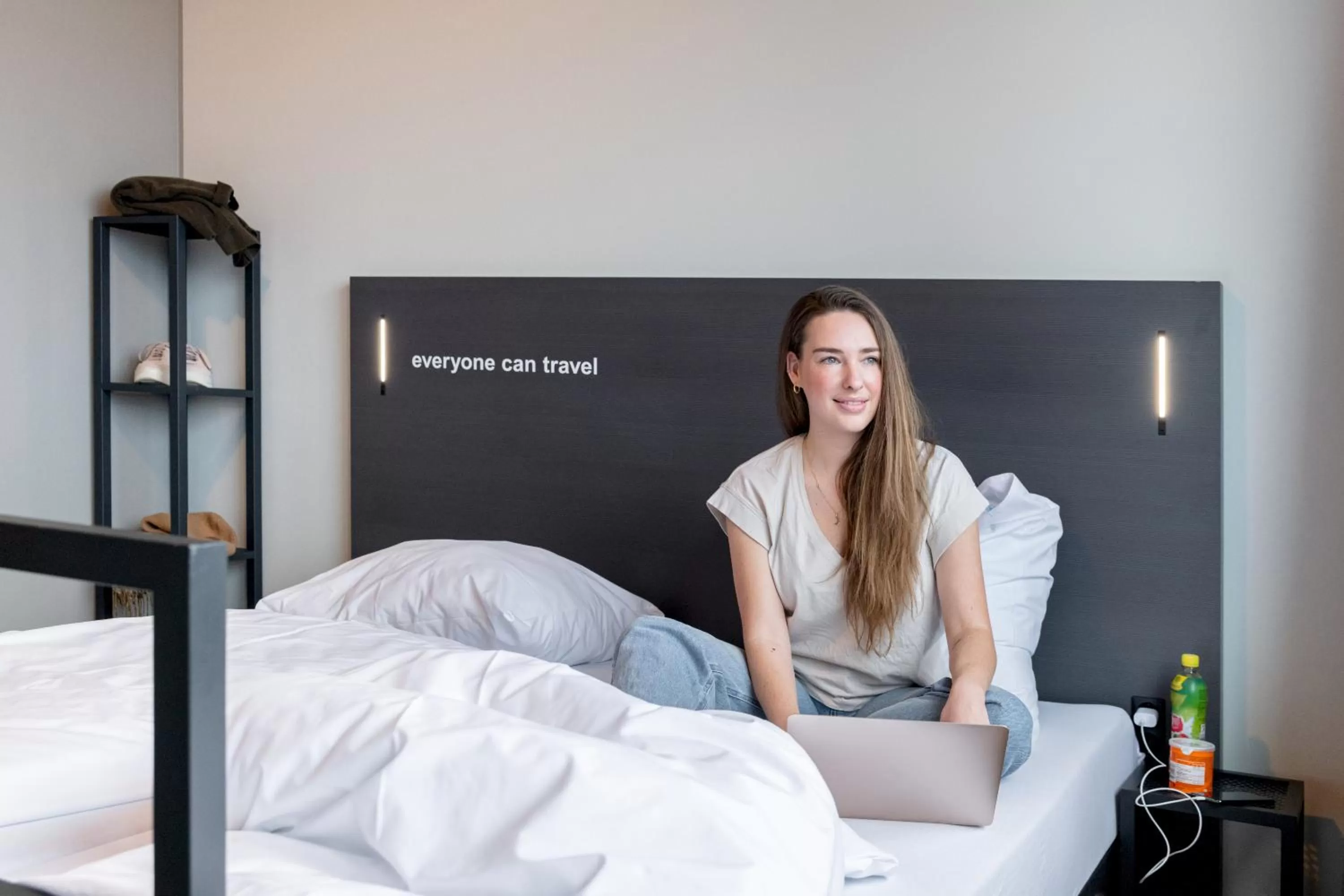 Photo of the whole room, Bed in a&o Hamburg Hammer Kirche