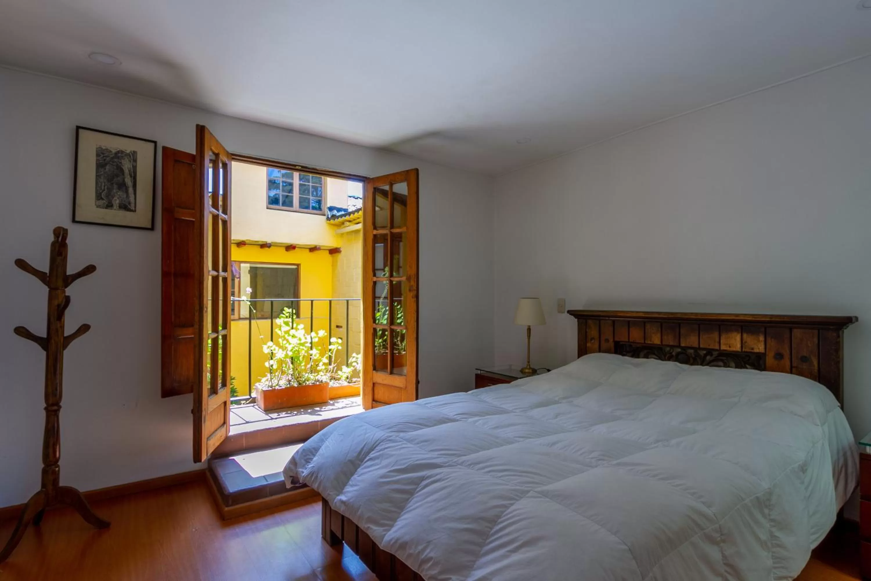 Bed in Apartaestudios La Candelaria