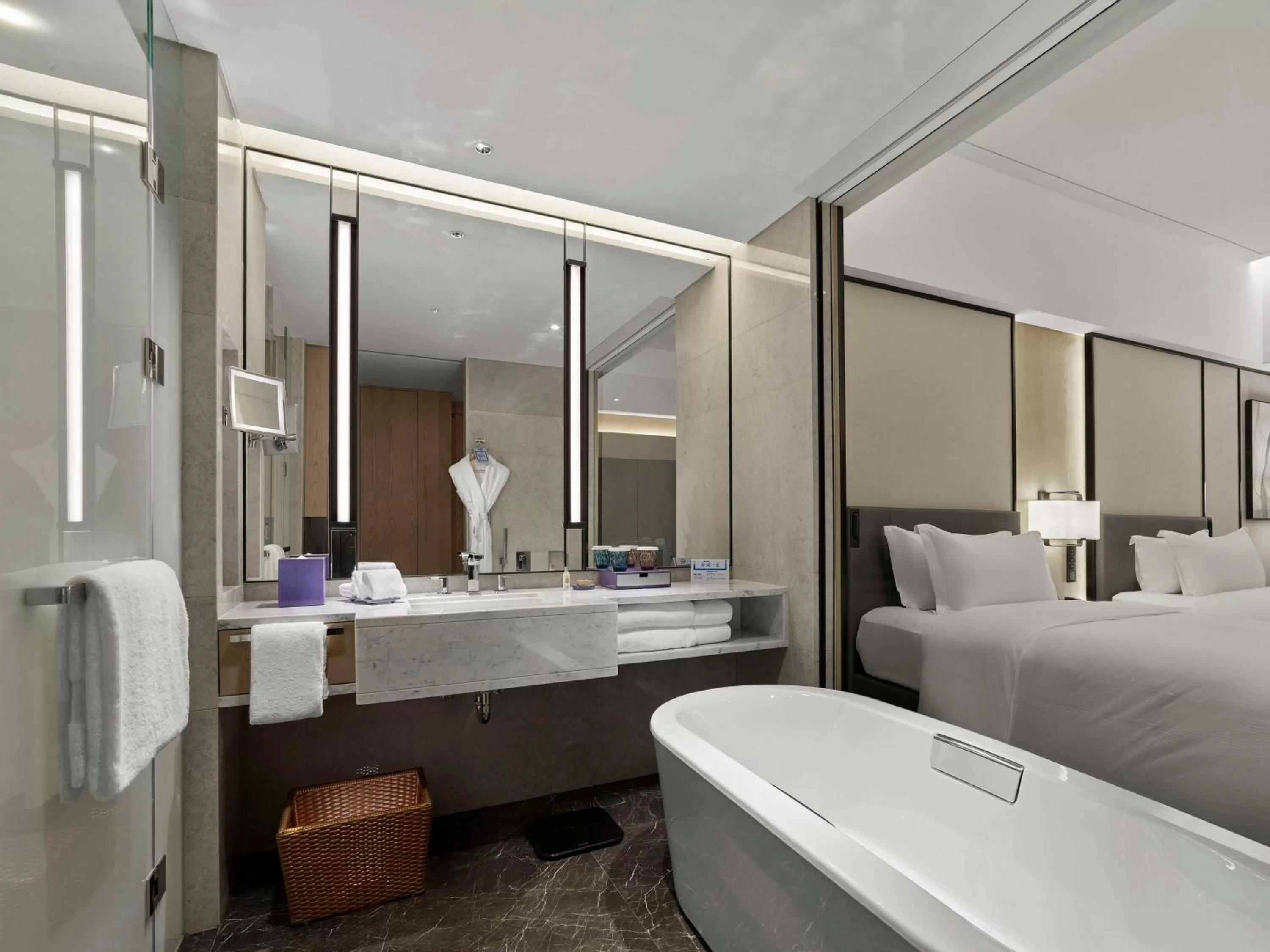 Bathroom in Hilton Foshan Shunde