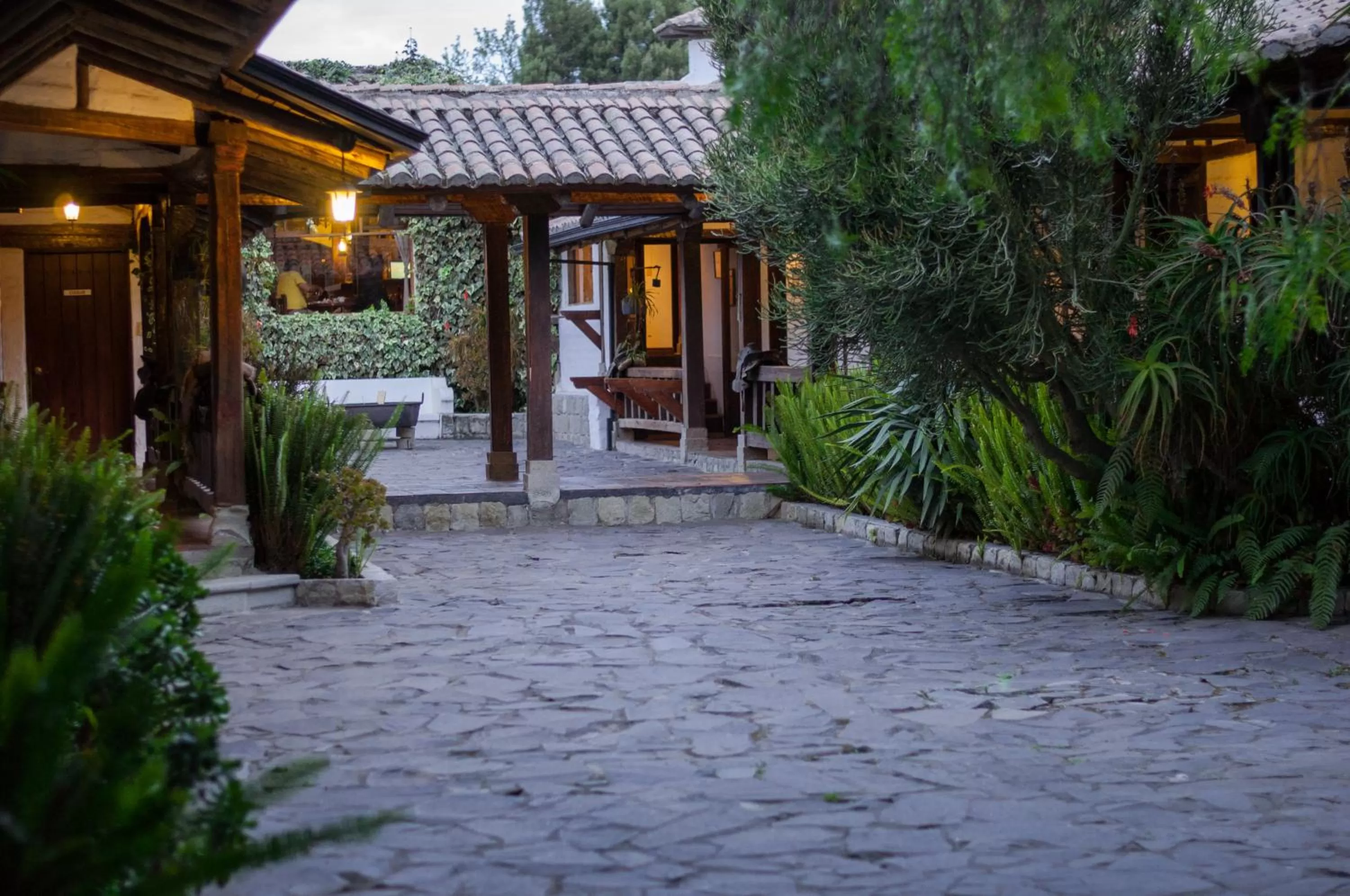 Off site in Hotel Hacienda Abraspungo