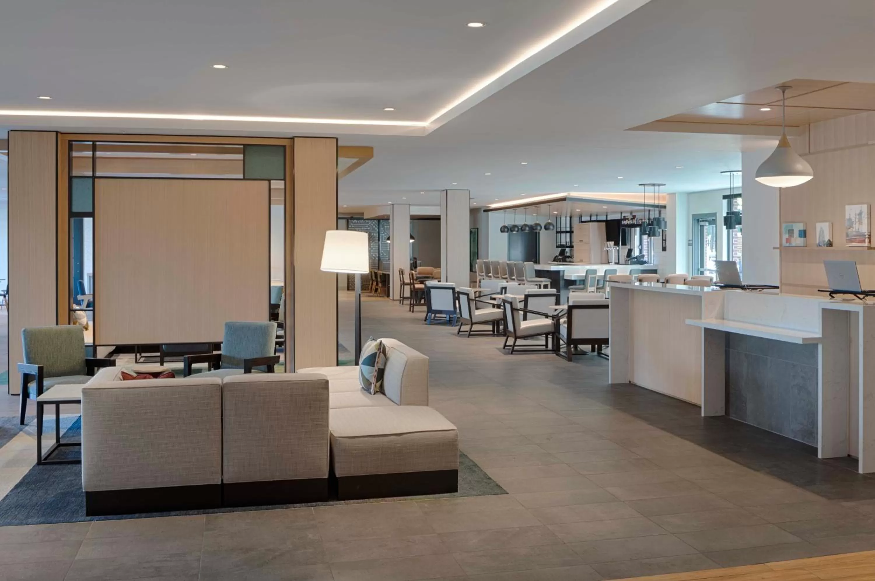 Lobby or reception in Hyatt House Columbus OSU Short North