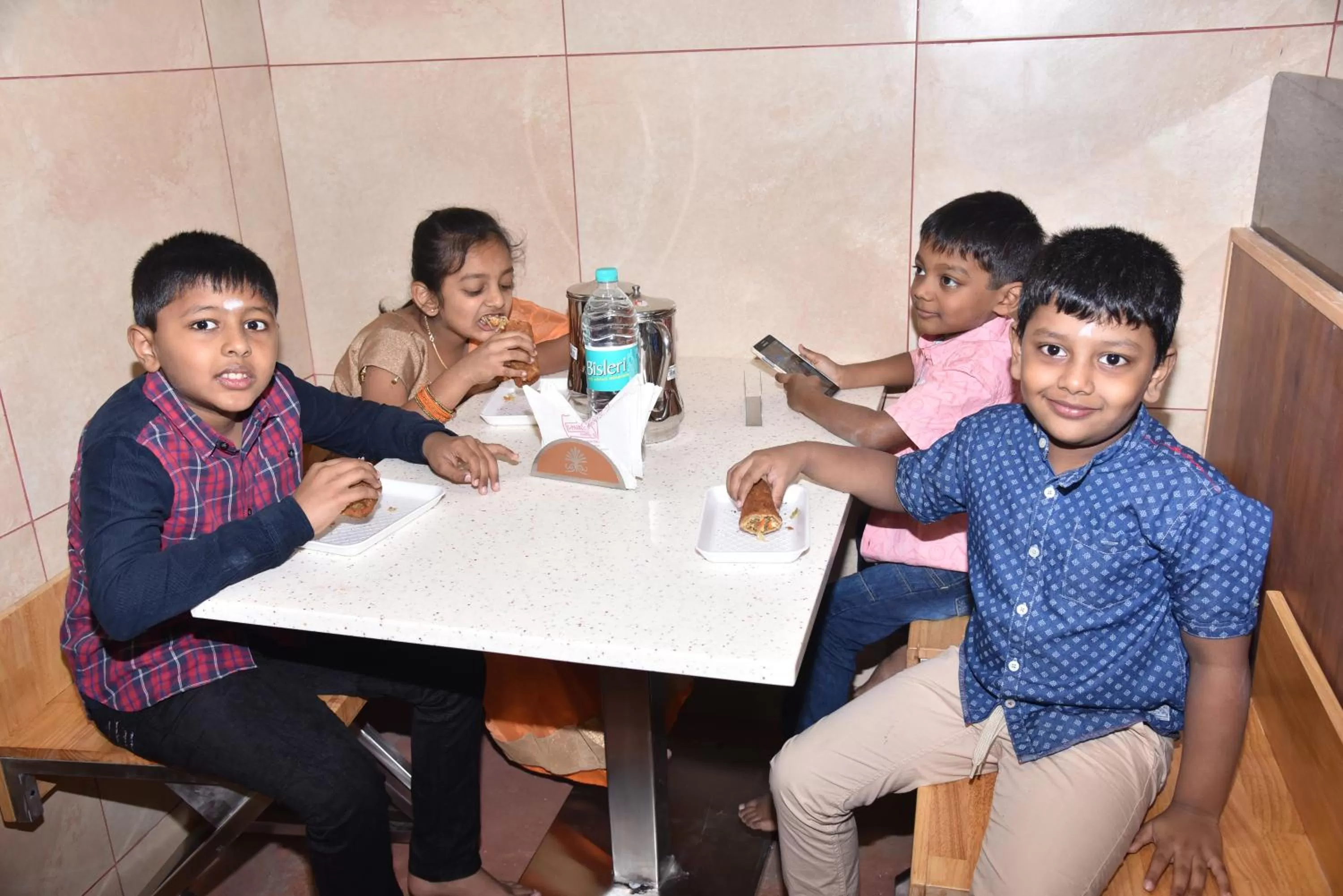 Breakfast in Sivamurugan Hotels