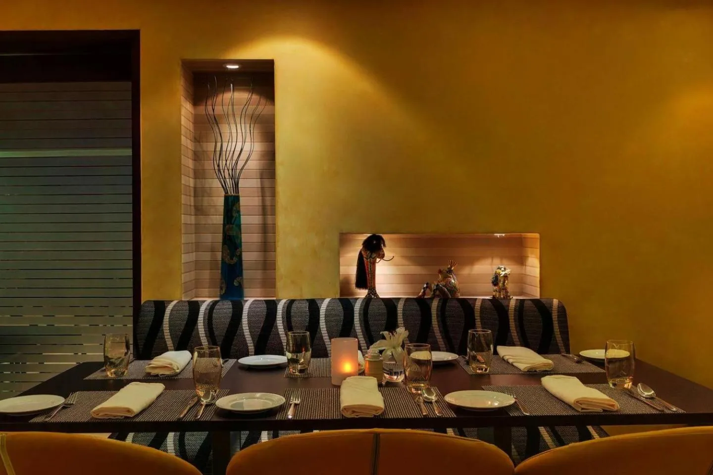 Dining area in Royalton Hyderabad Abids