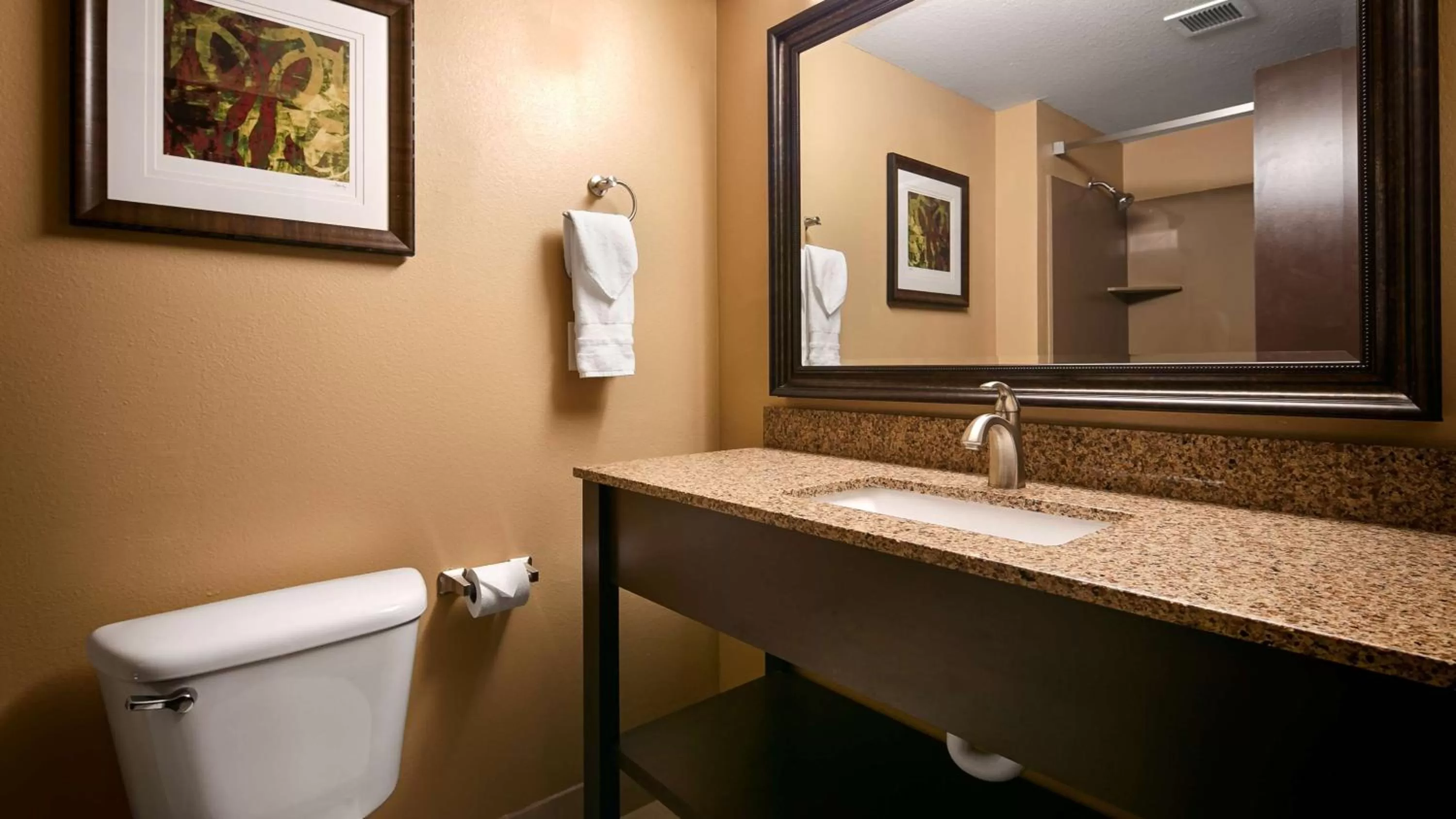 Bathroom in Best Western Woodland Inn
