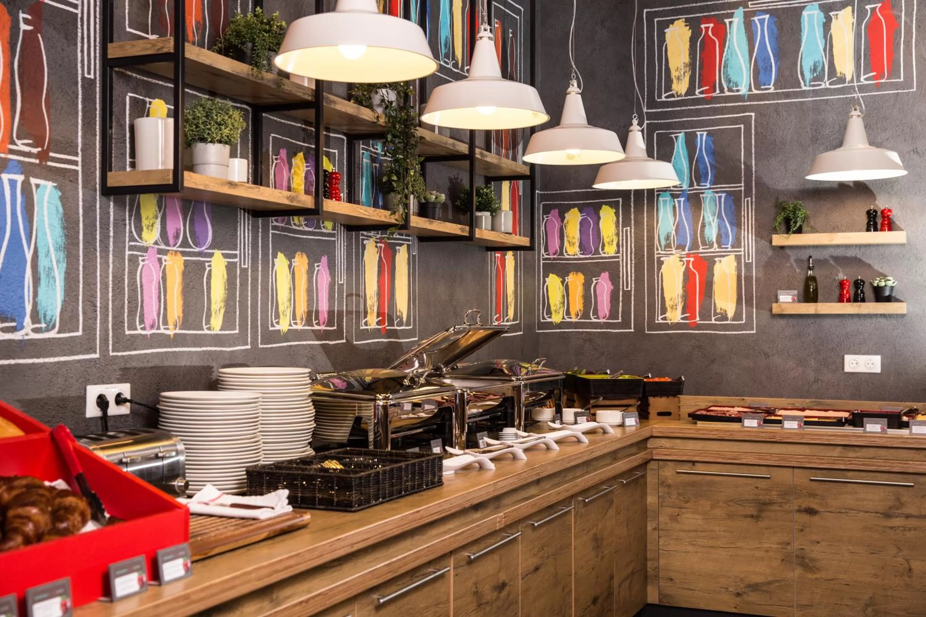 Breakfast in ibis Vilnius Centre