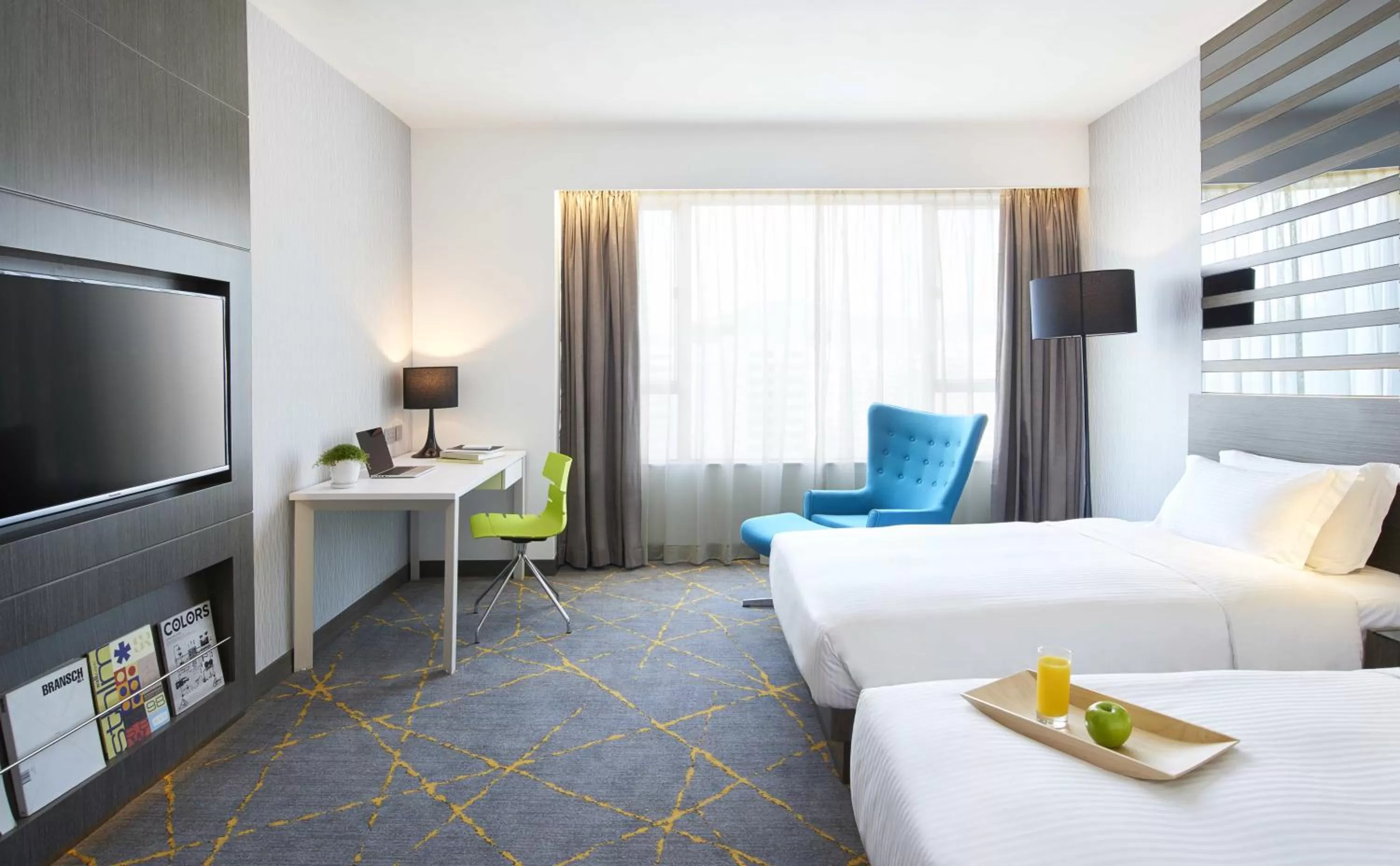 Bedroom, Bed in The Cityview - Chinese YMCA of Hong Kong