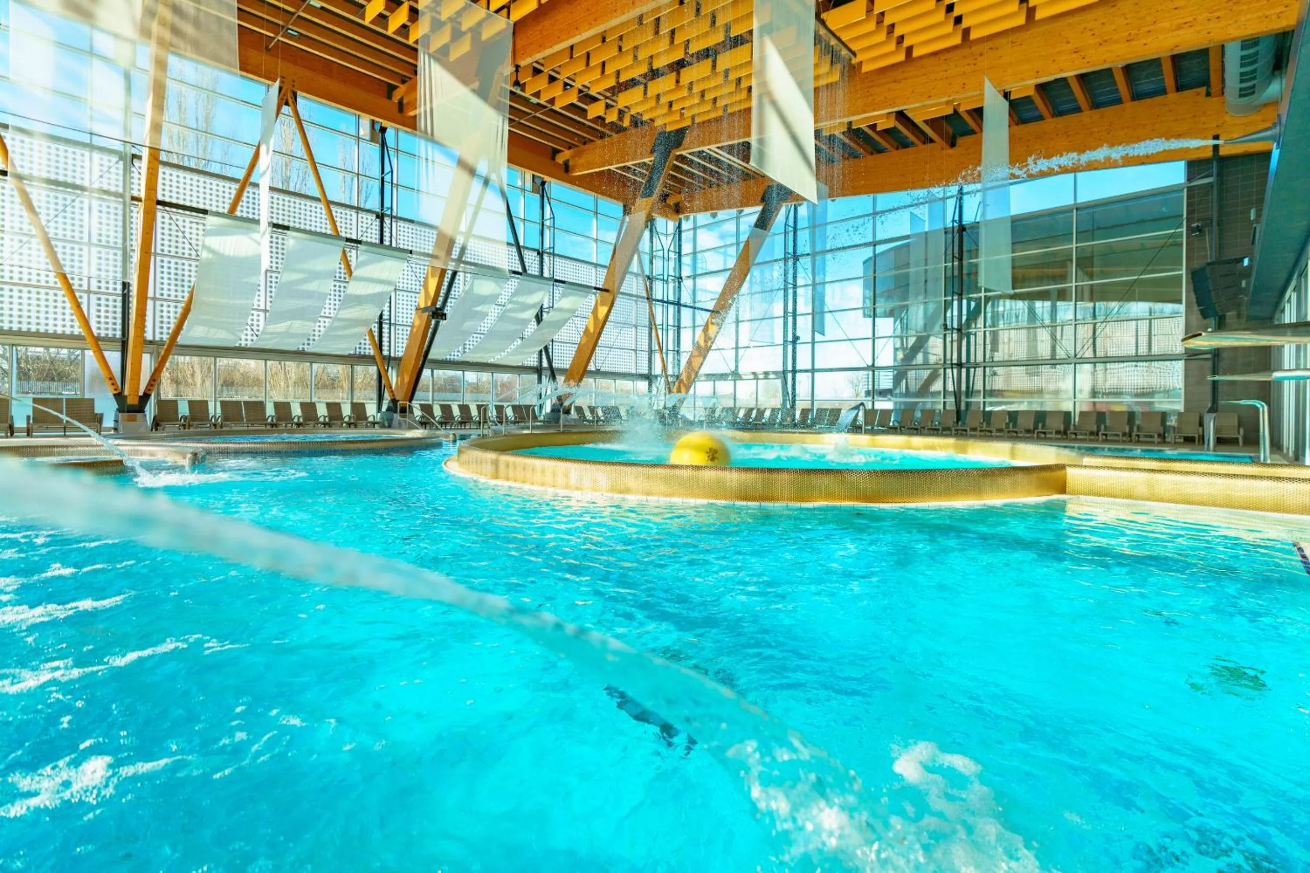 Aqua park in Hotel AquaCity Riverside