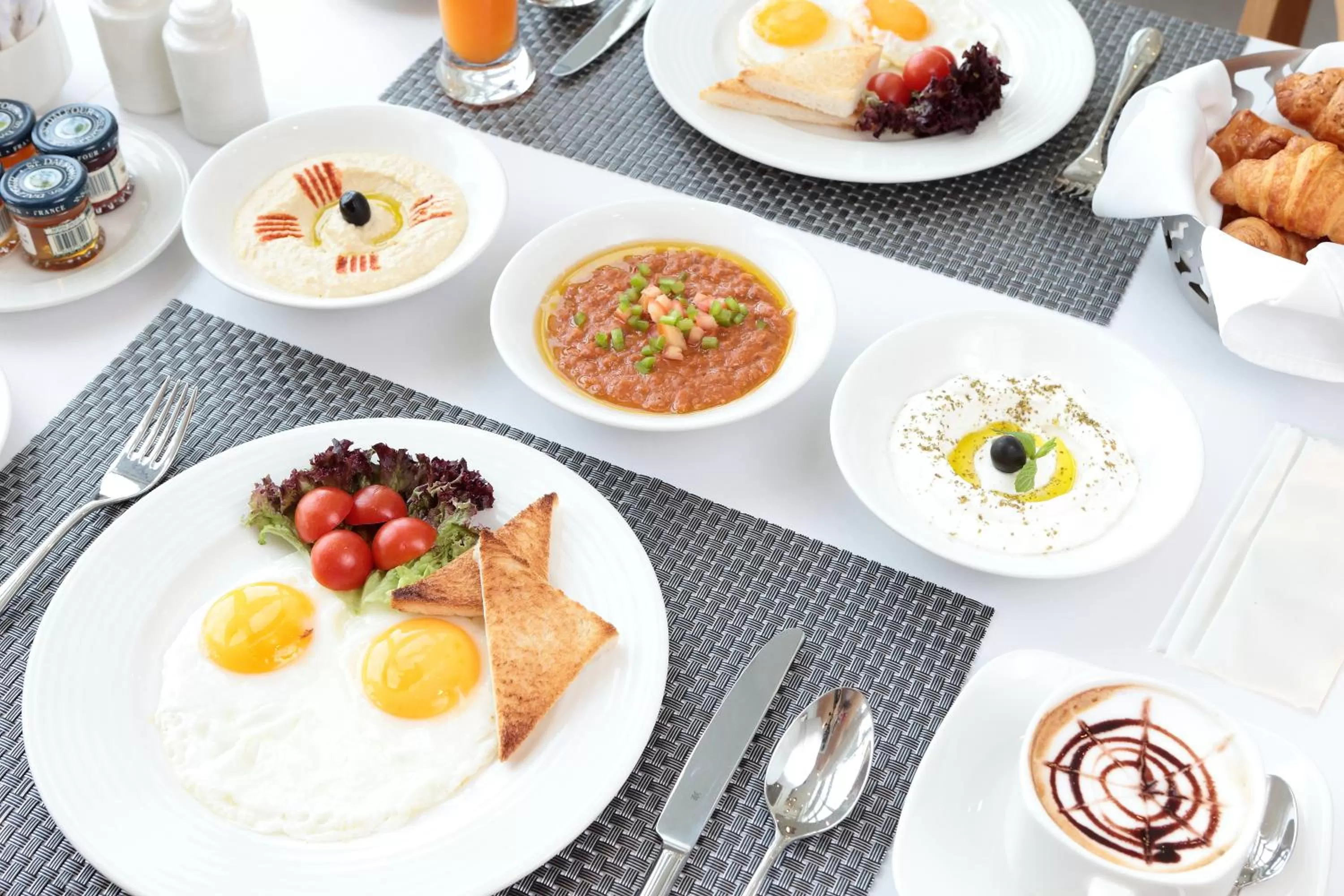 Buffet breakfast in Novotel Jazan