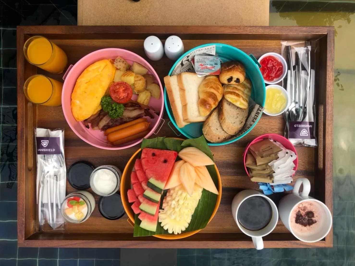 Continental breakfast in Avani Ao Nang Cliff Krabi Resort