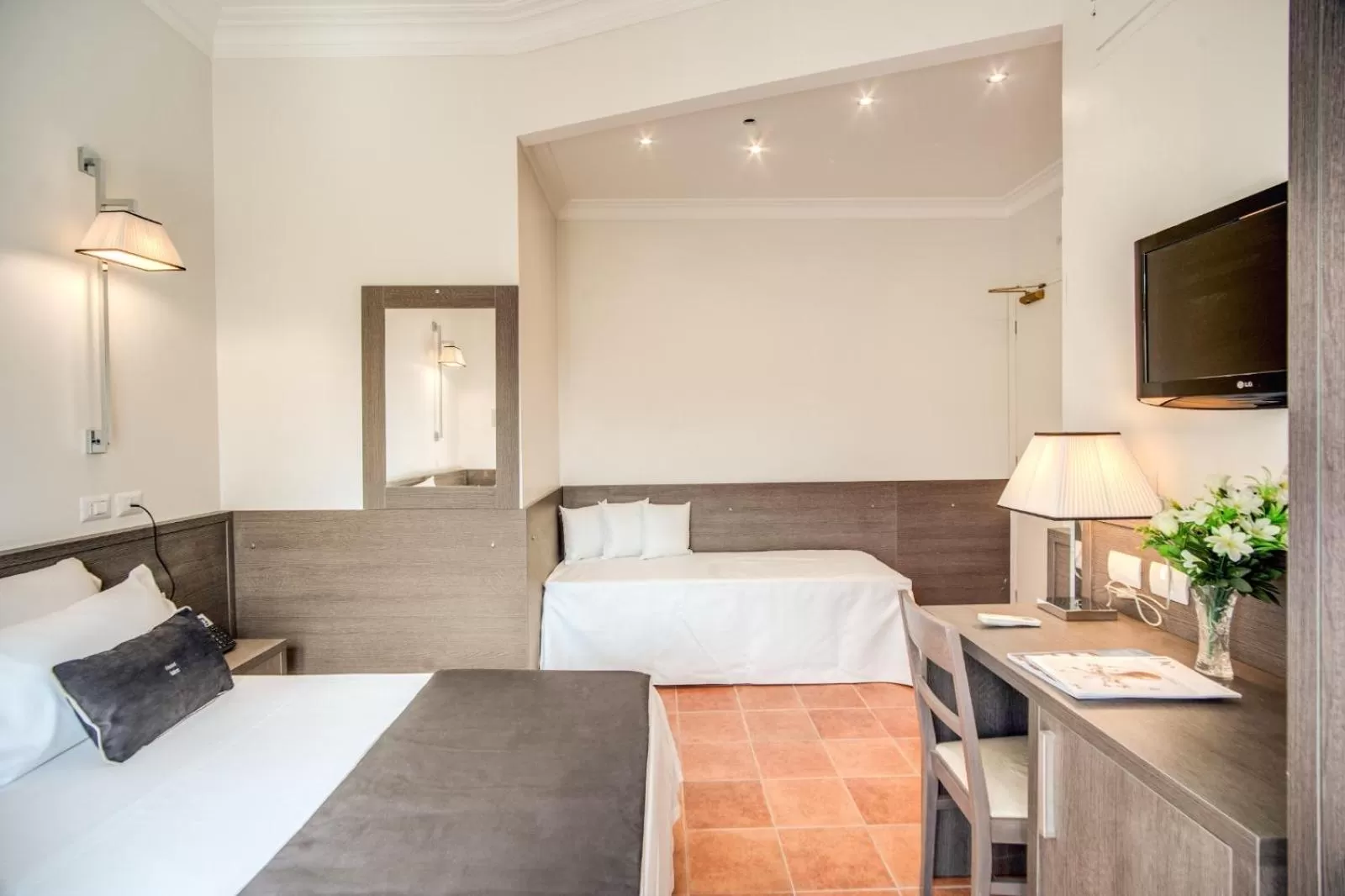 Photo of the whole room, Bed in Hotel Mirti