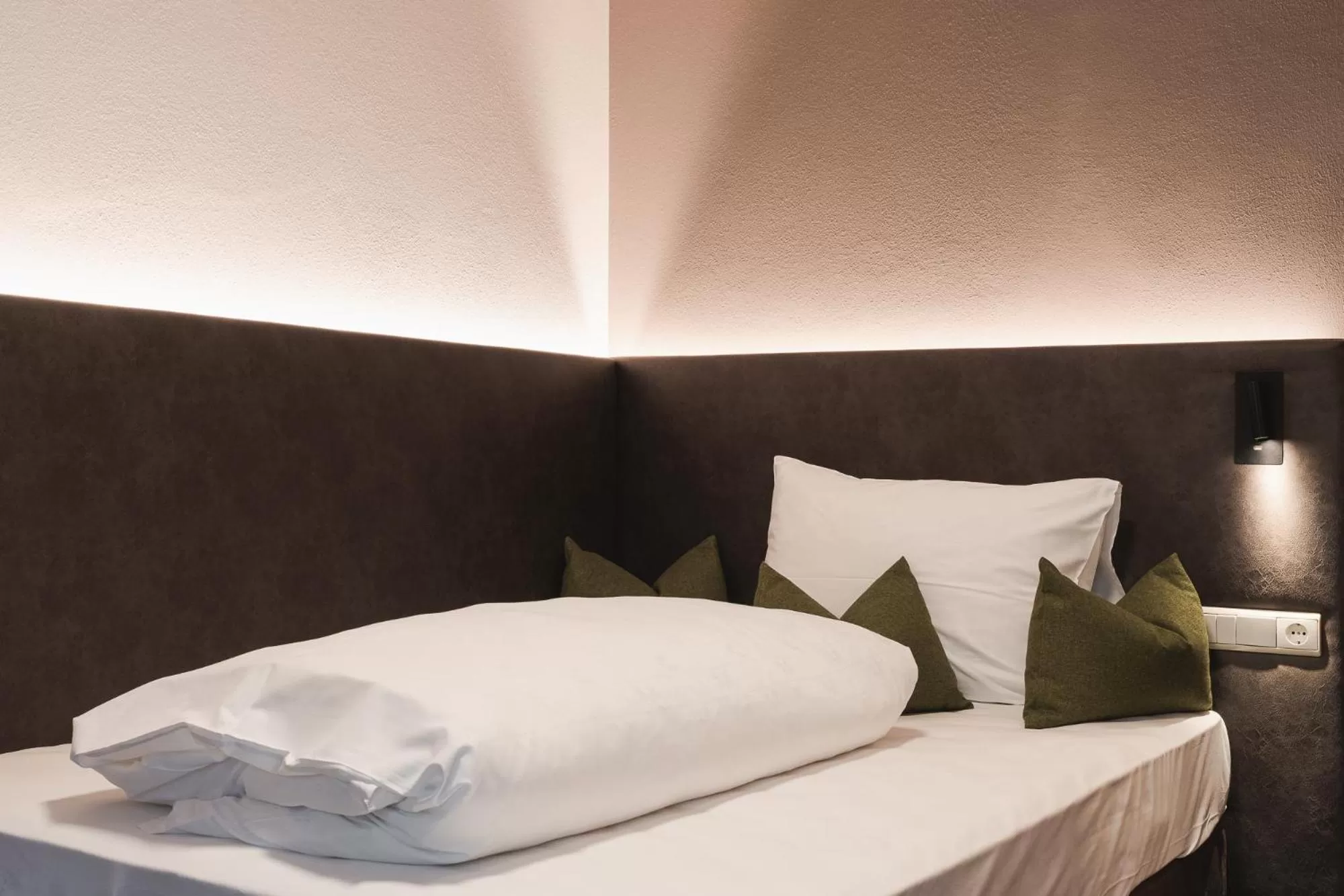 Bed in Hotel Kesslwirt