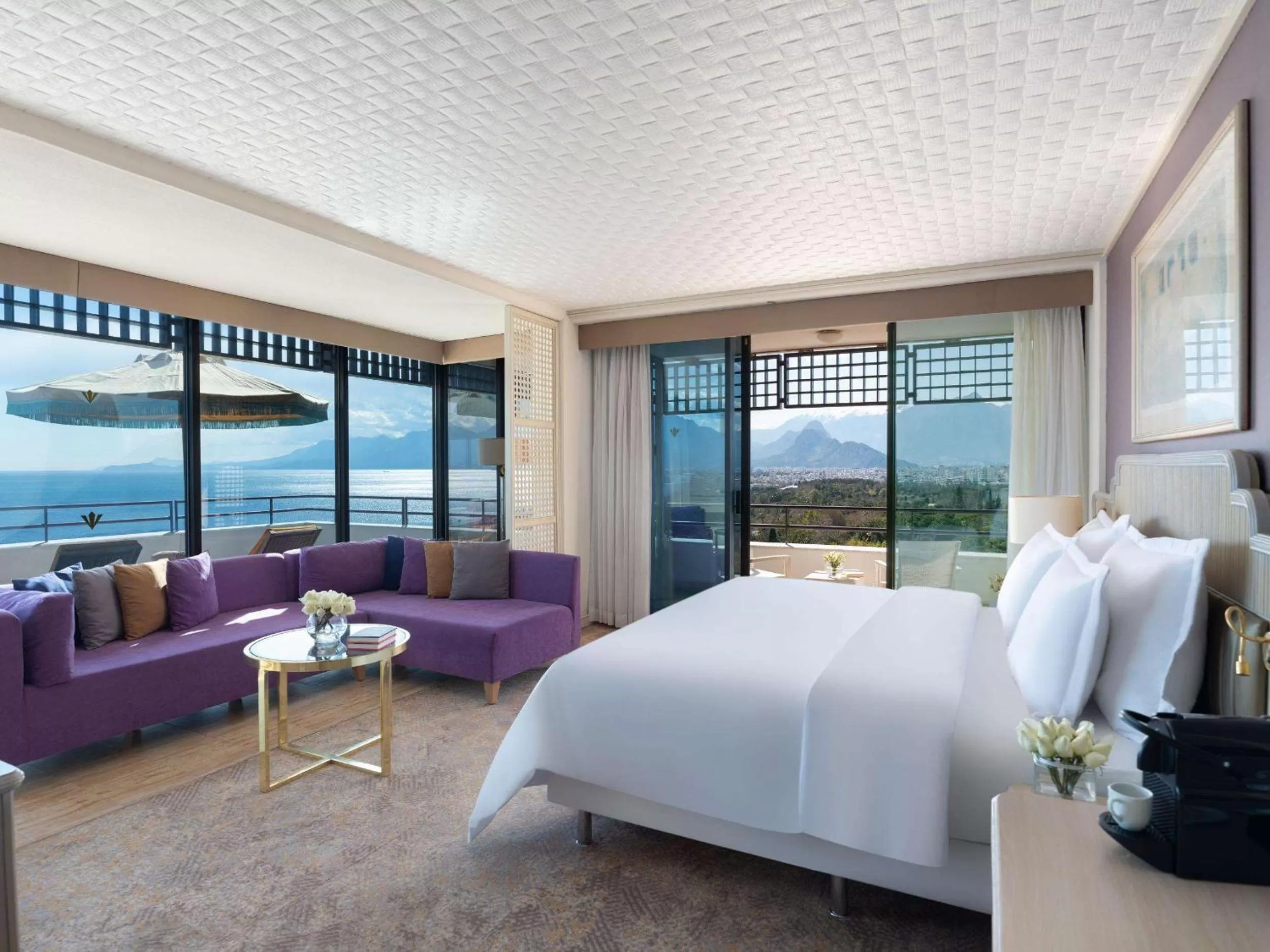 Bedroom, Bed in Rixos Downtown Antalya - The Land Of Legends Access