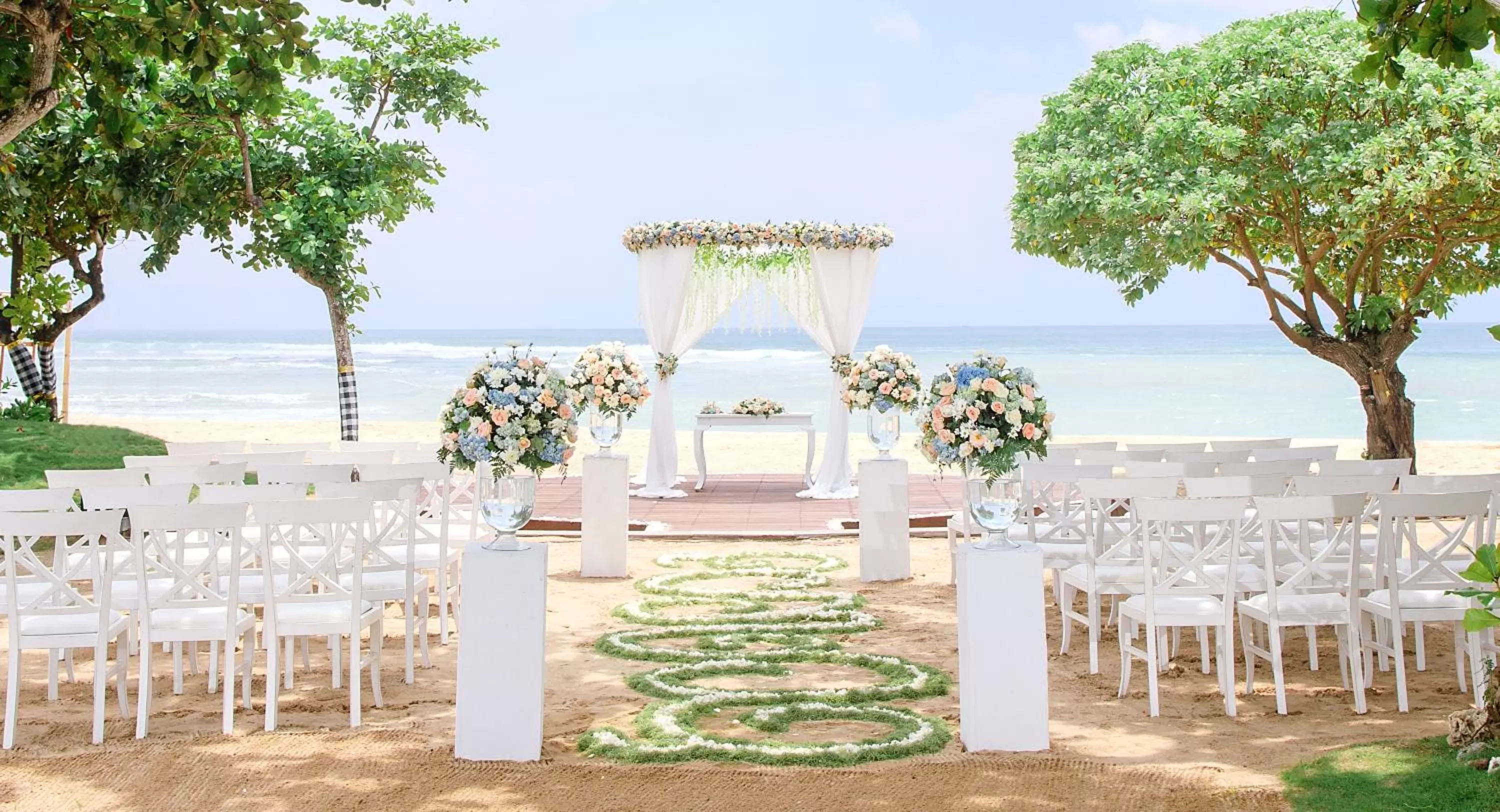 Decorative detail in MERUSAKA Nusa Dua