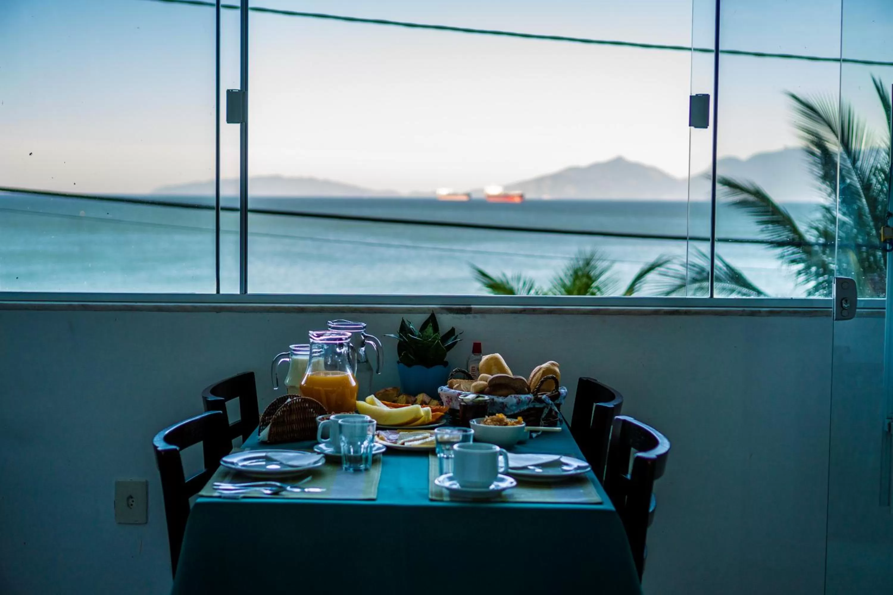 Continental breakfast in Pousada Piquara