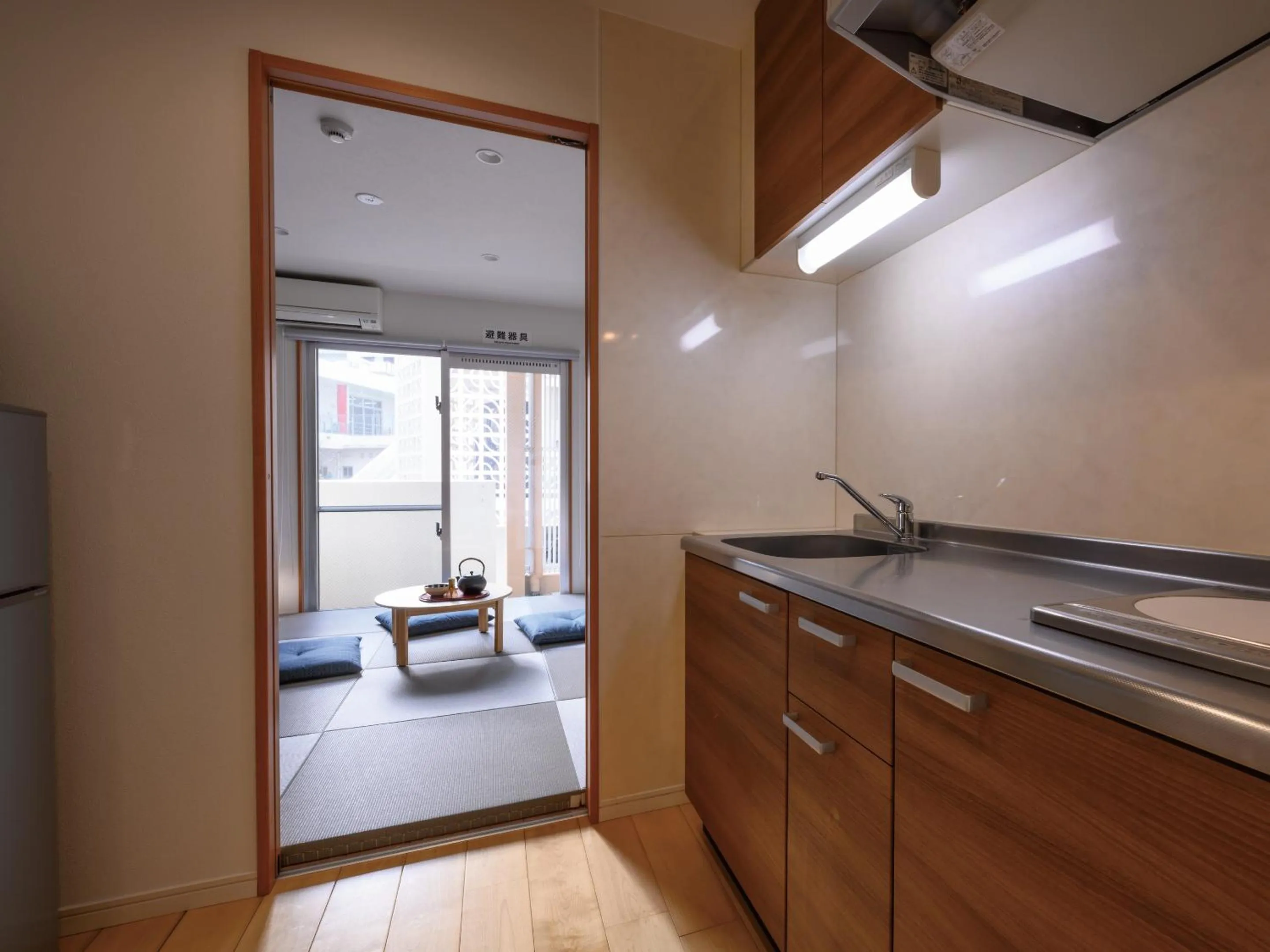 Kitchen or kitchenette in Condominium L's INN