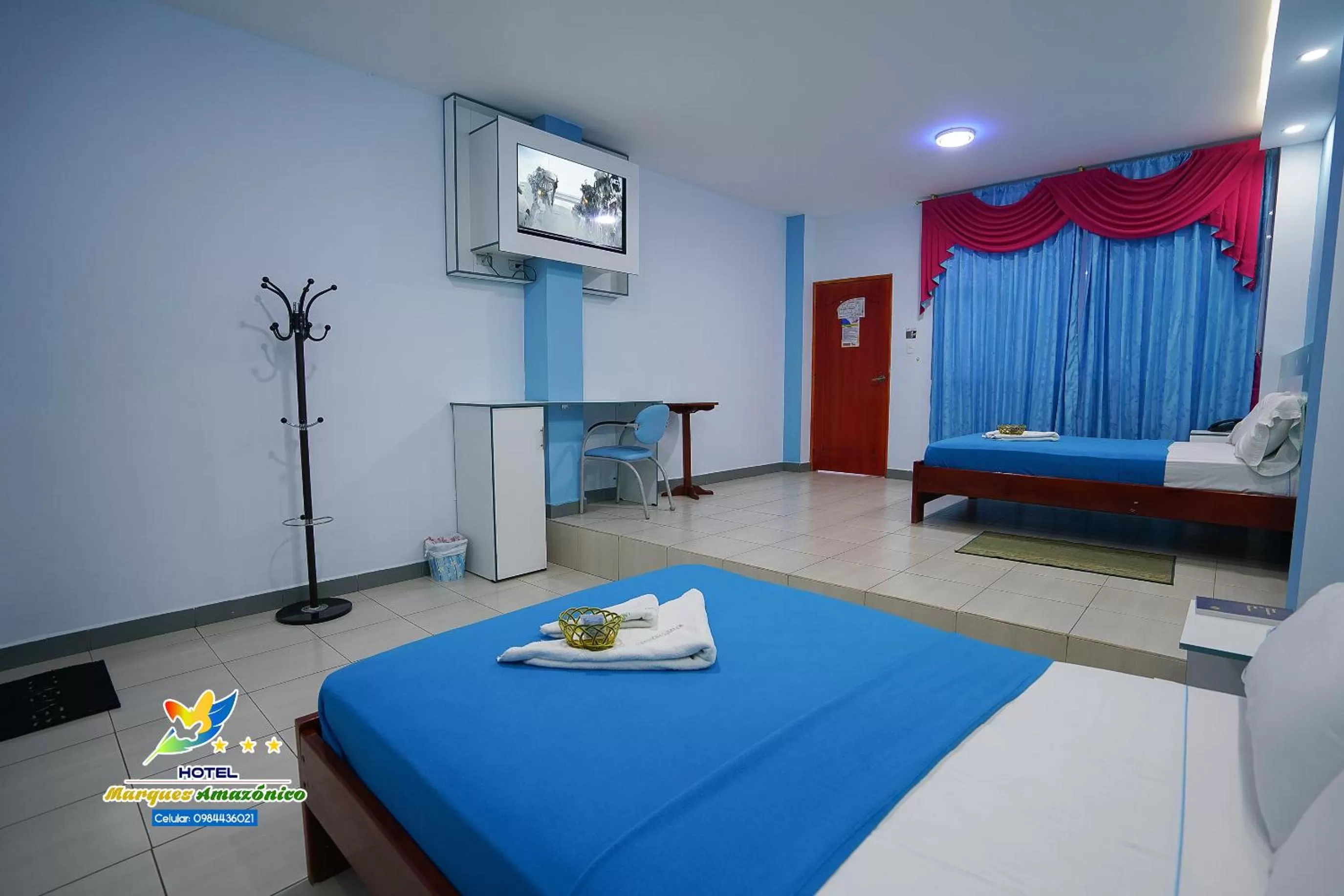 Photo of the whole room, Bed in Hotel Marques Amazonico