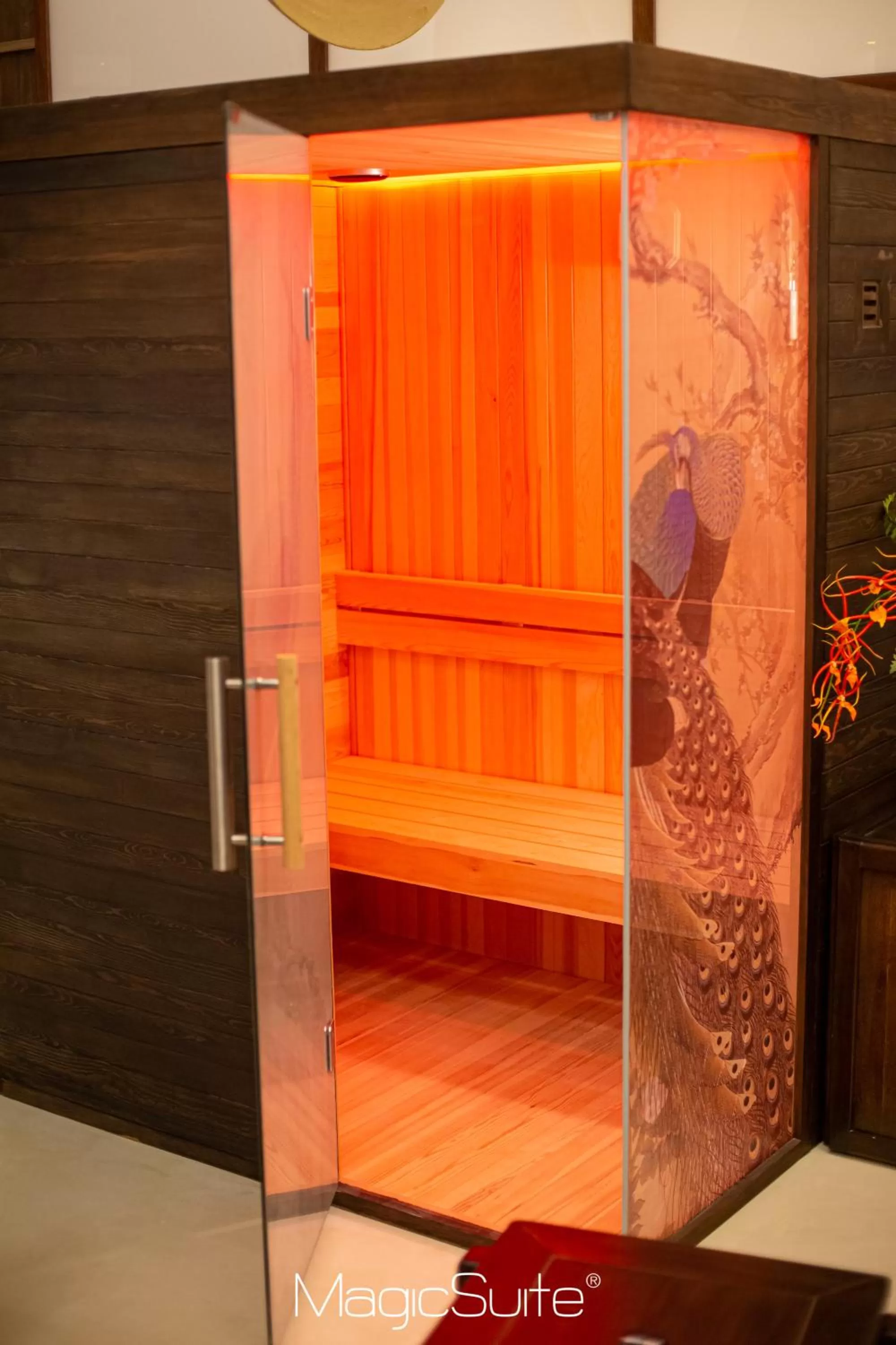 Sauna in Hotel Carosello